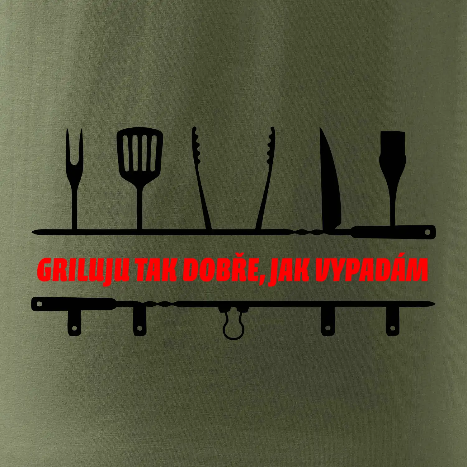 Griluju tak dobře, jak vypadám