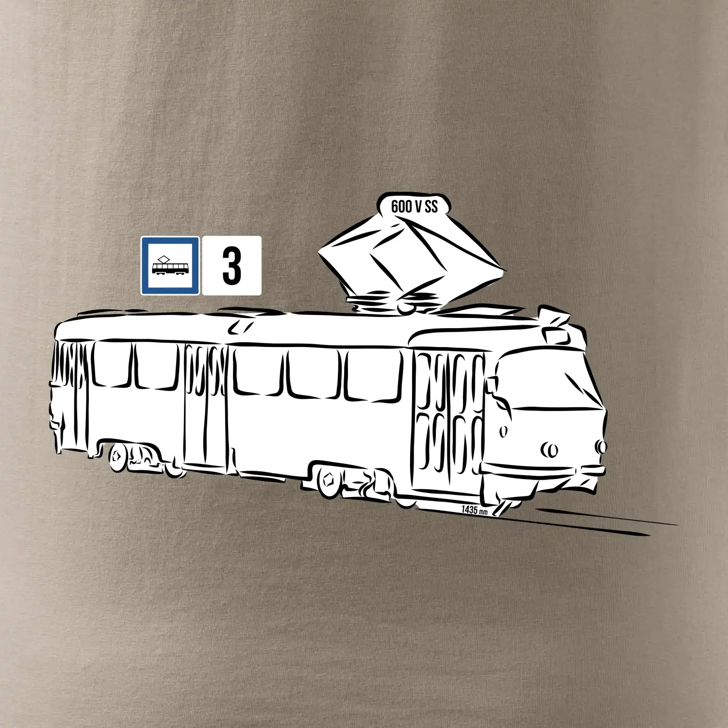 Tramvaj číslo 3