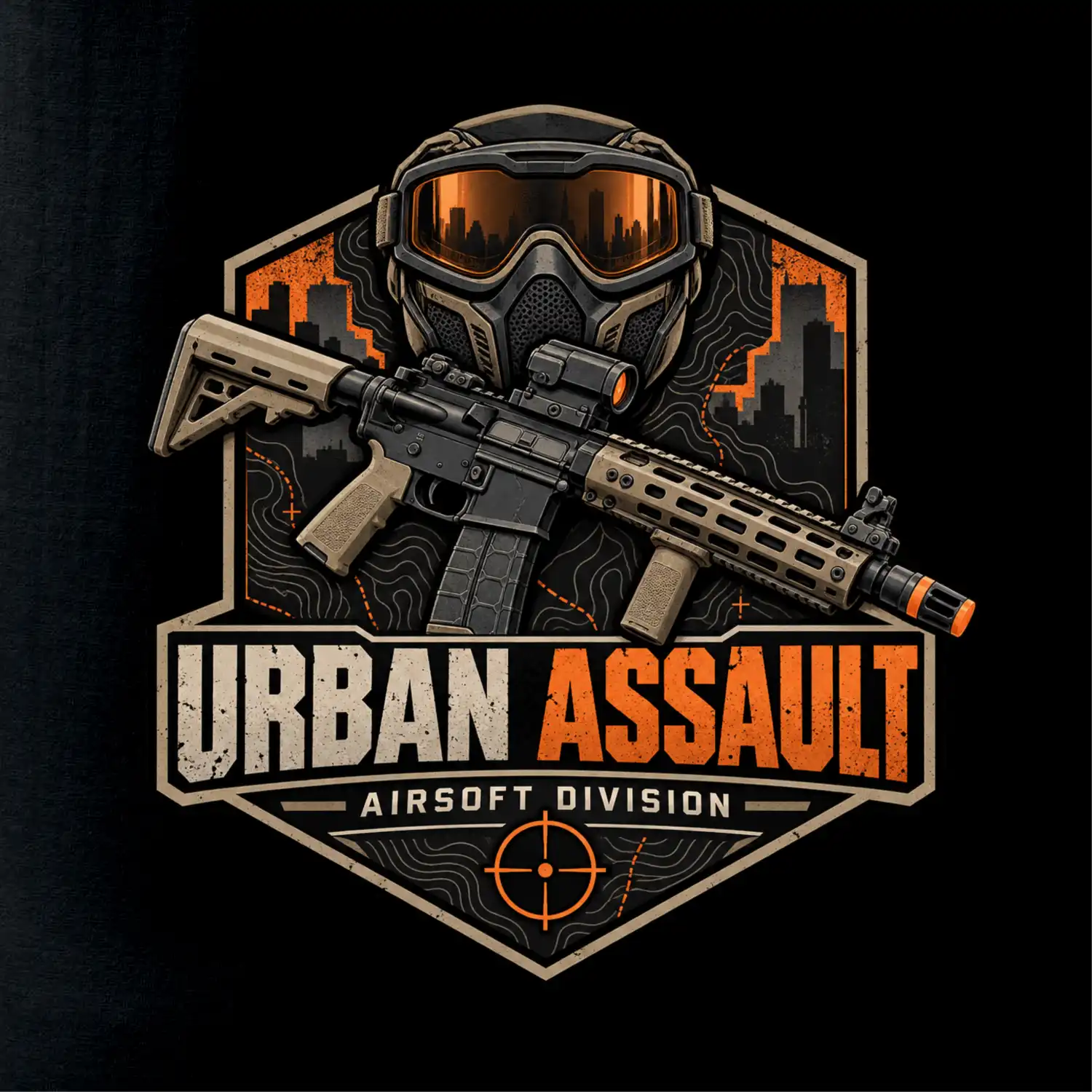 Městský boj urban assault airsoft