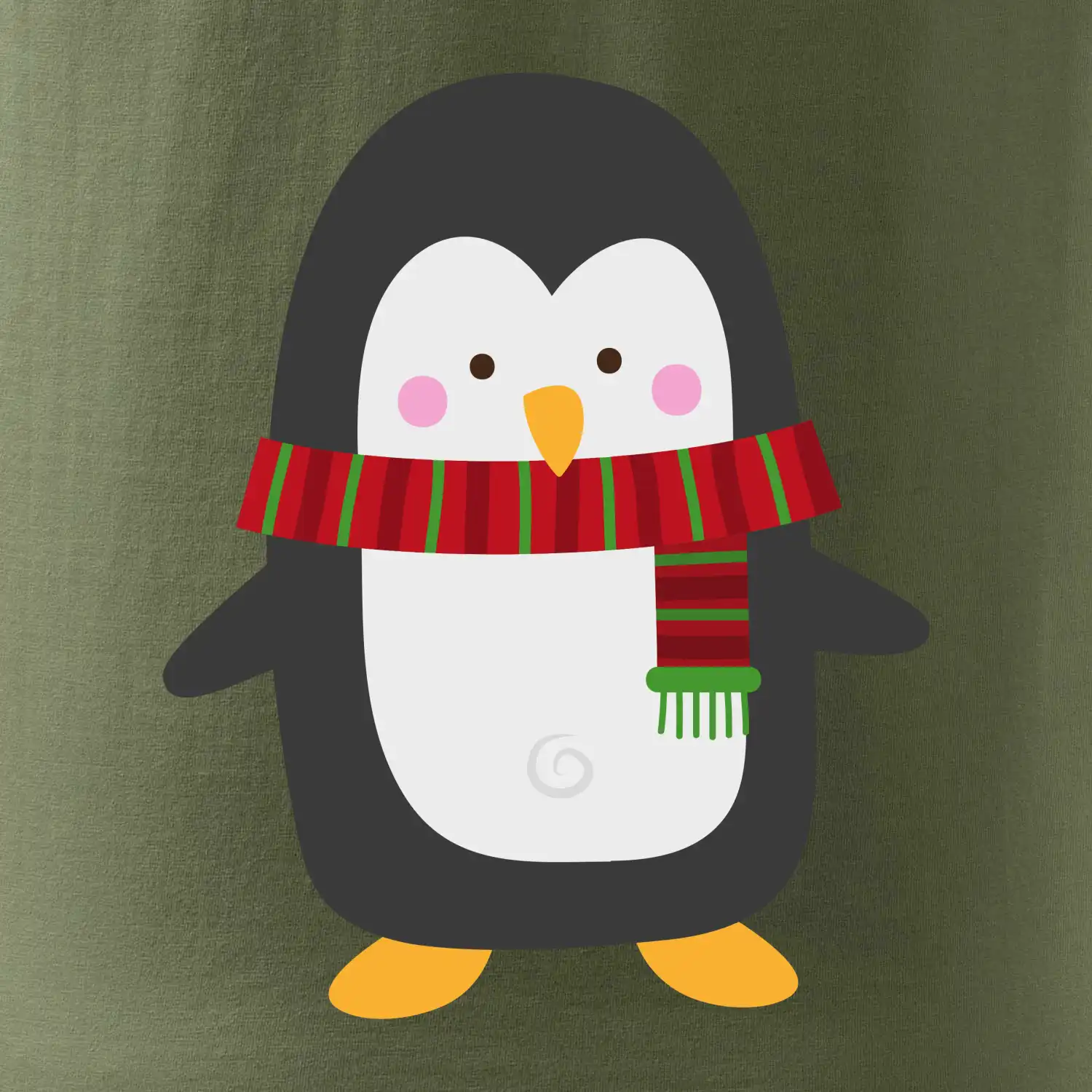 Tučňák se šálou