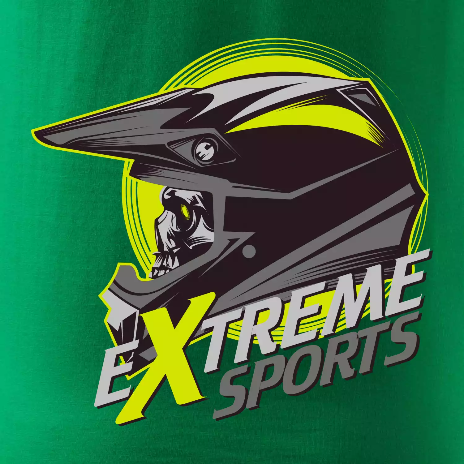 Motocross extreme sports helma