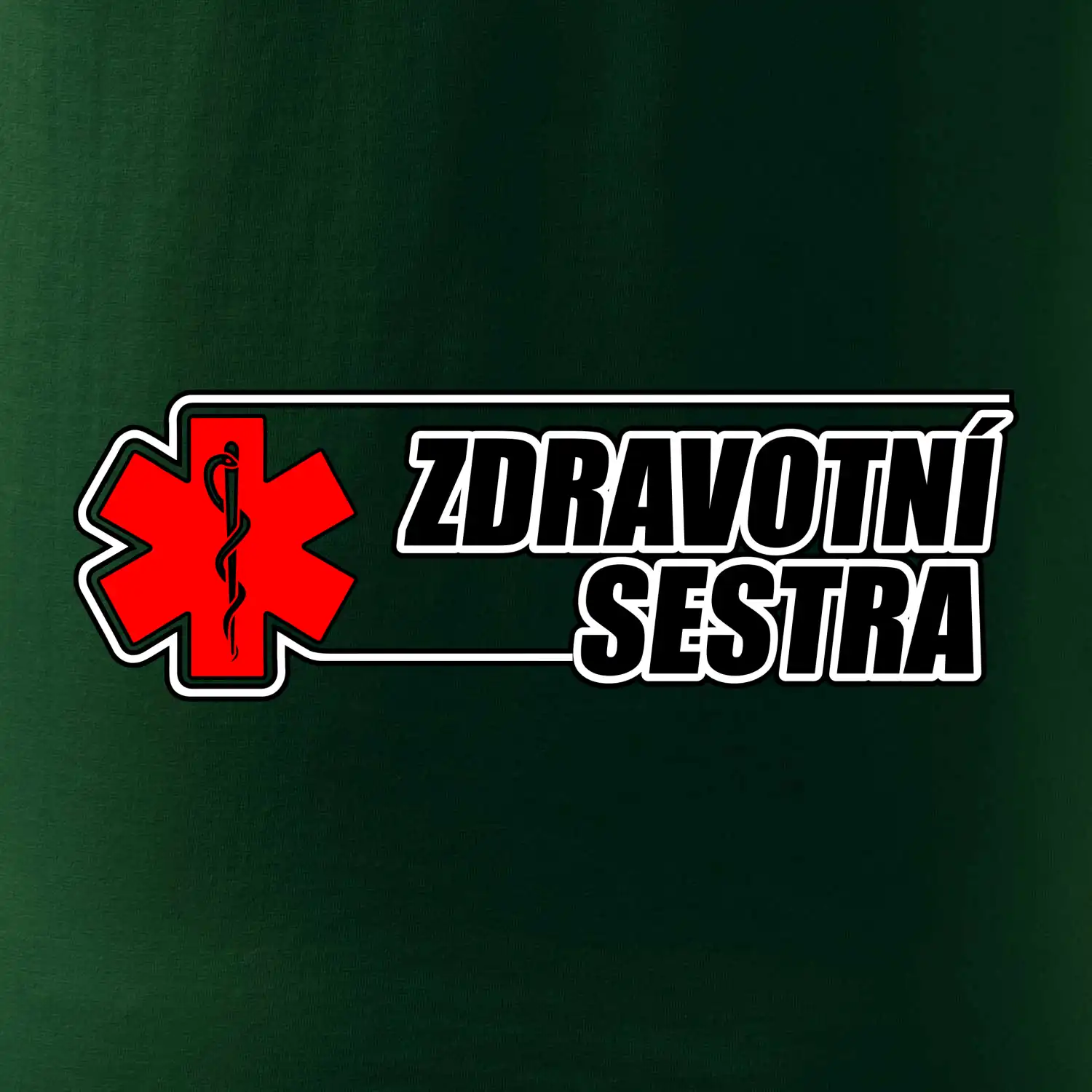 Zdravotní sestra - kříž