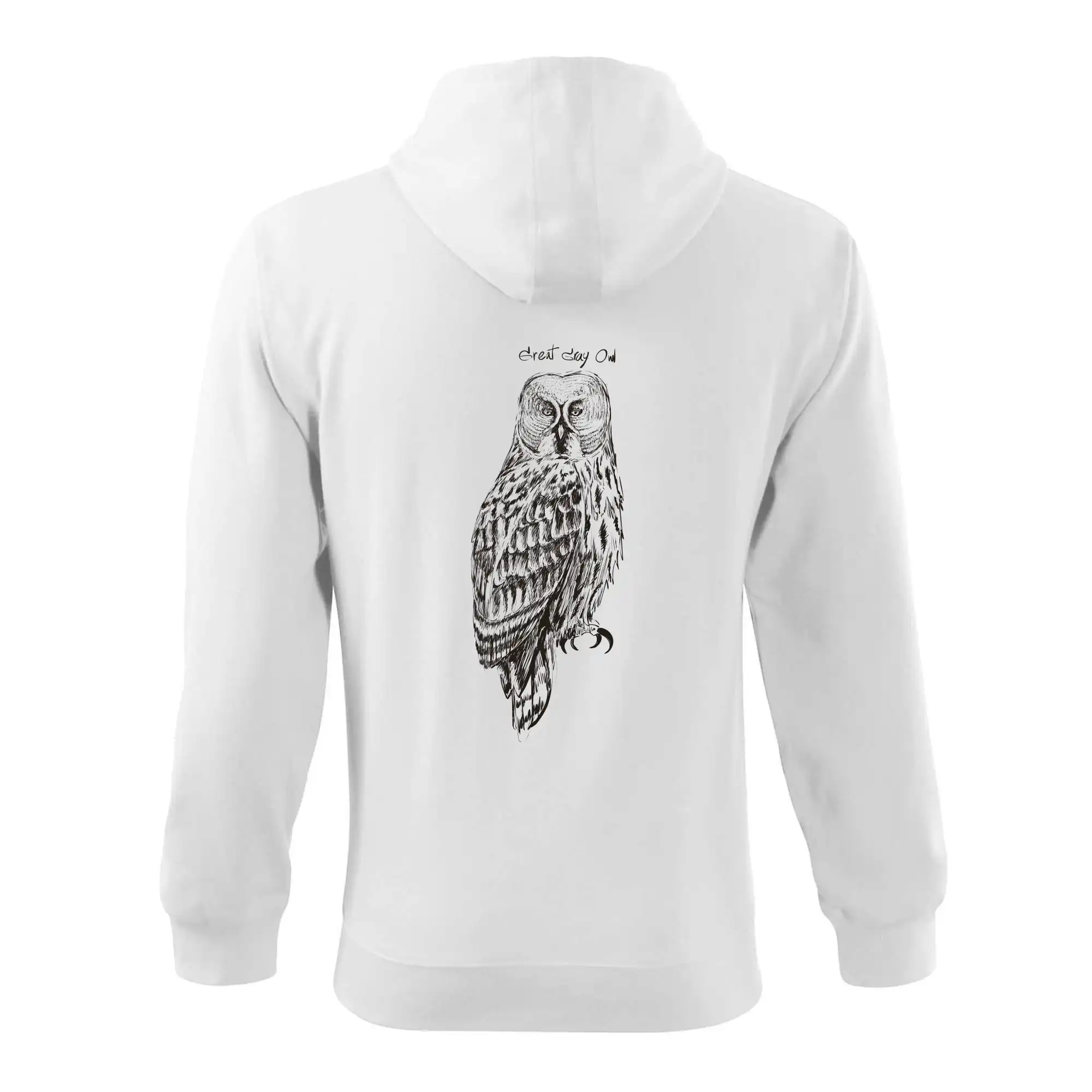 Puštík vousatý great gray owl