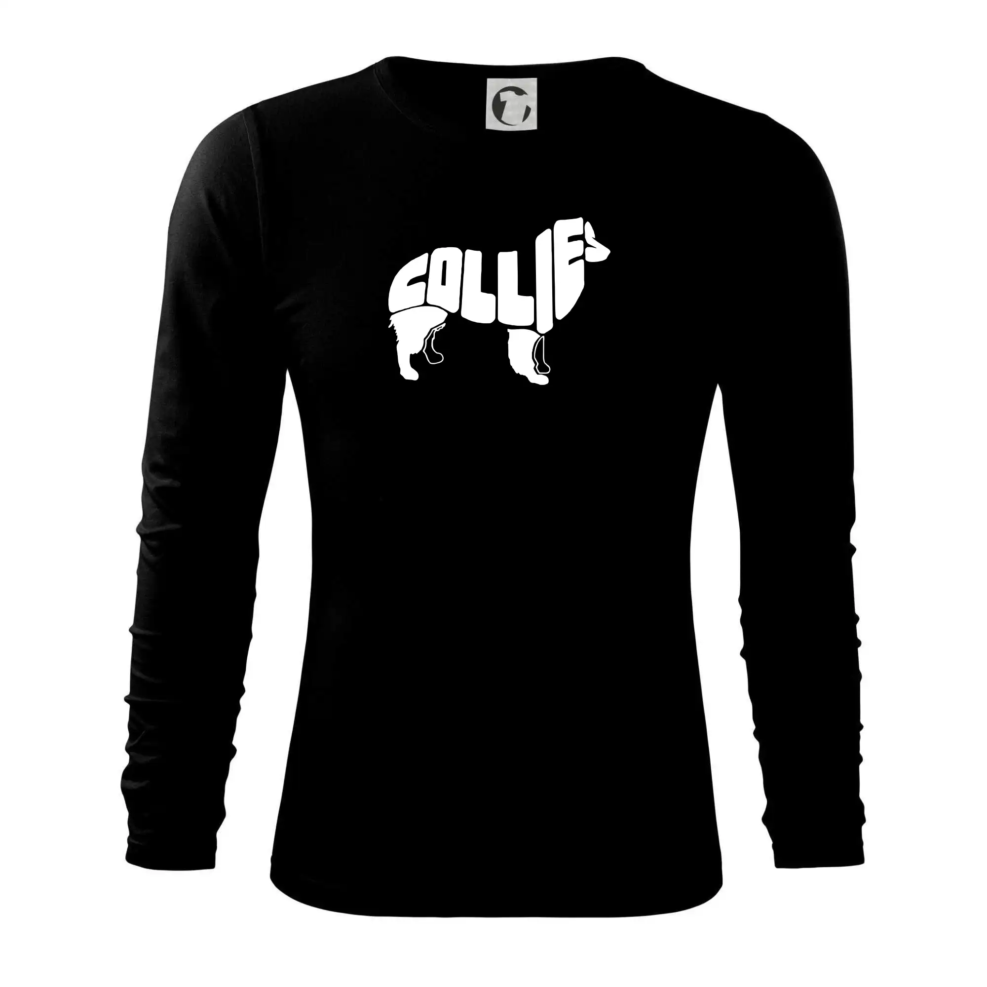 Border kolie písmo v těle