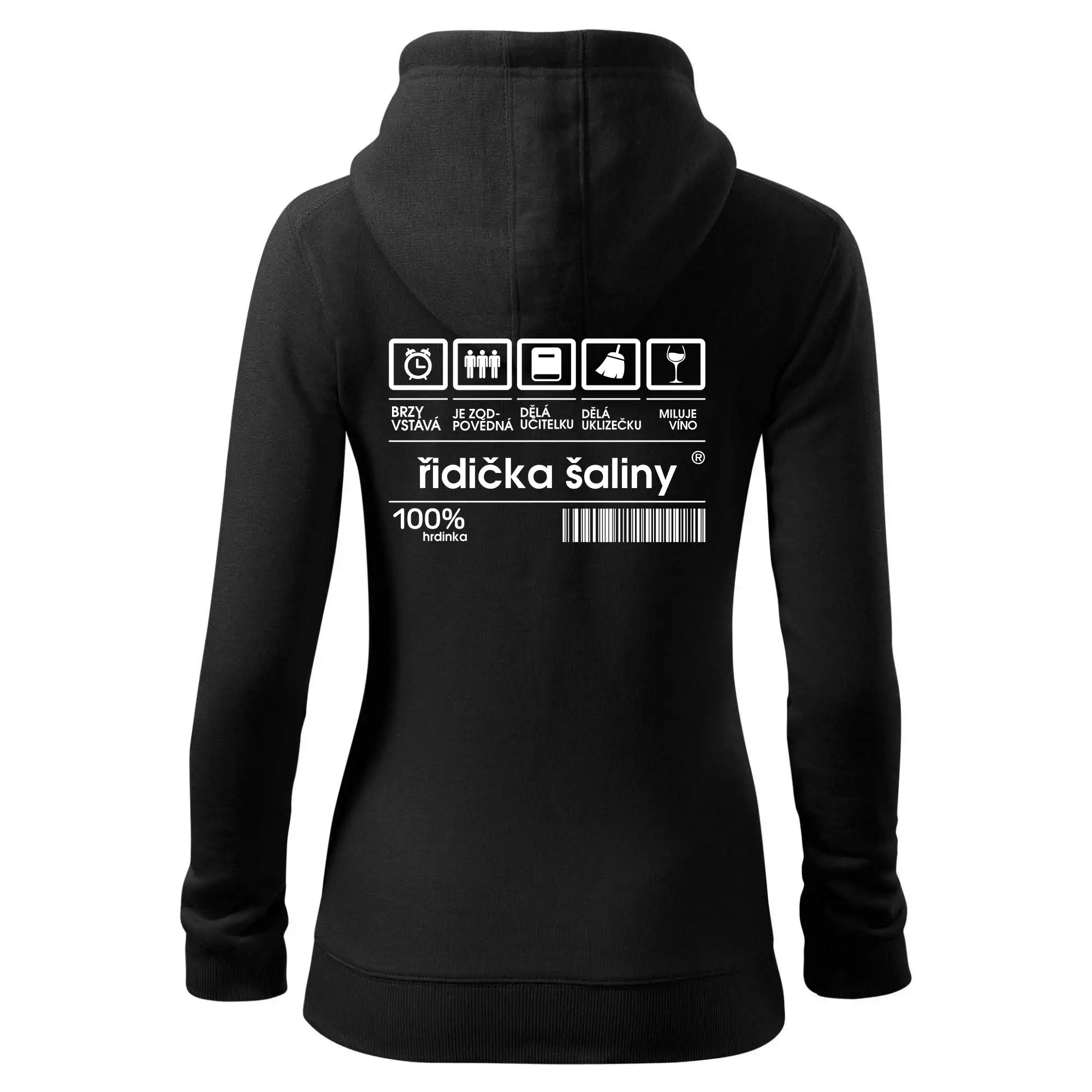 Čárový kód - řidička šaliny