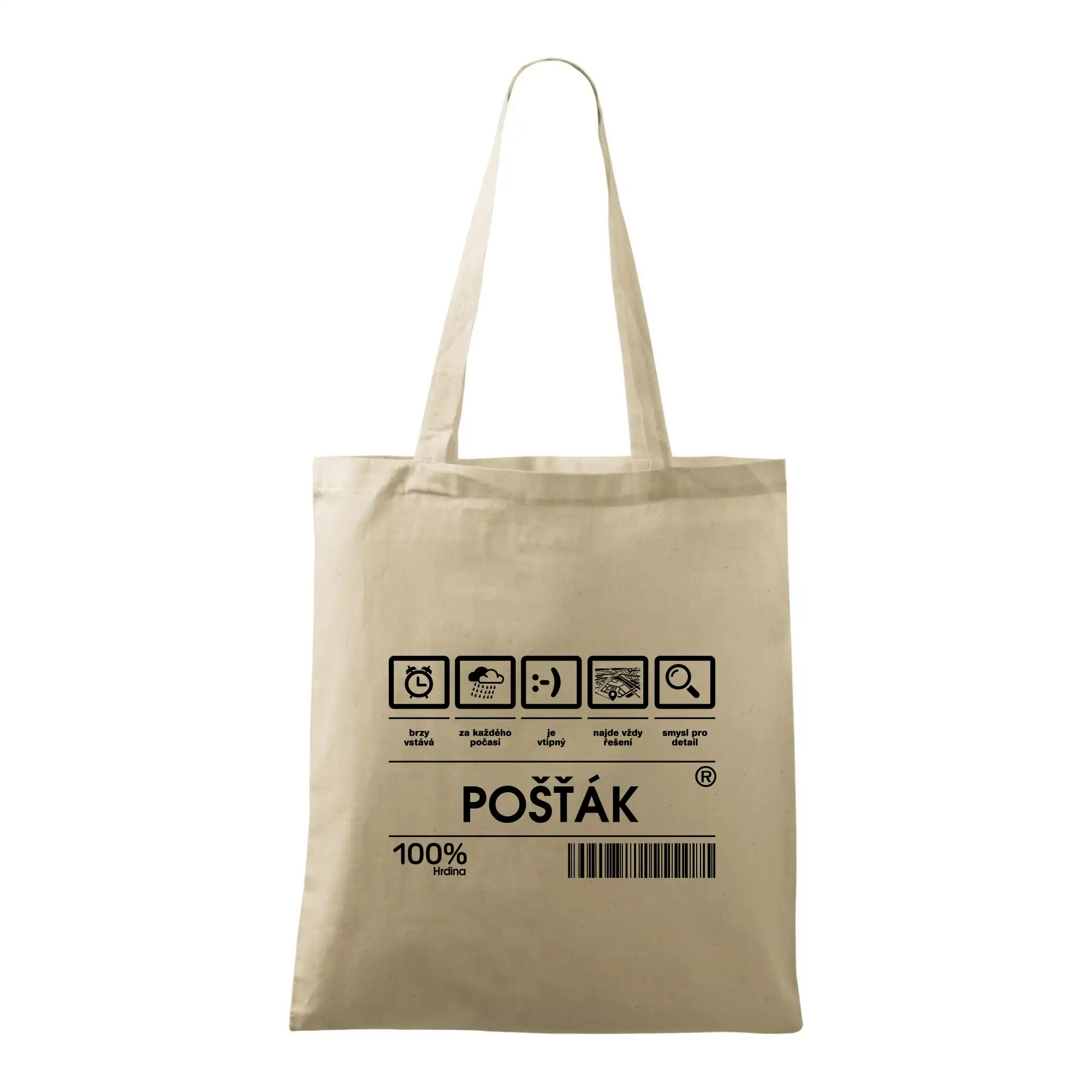 Čárový kód pošťák