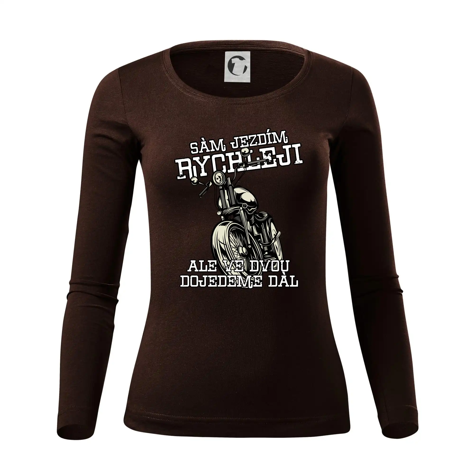 Sám jezdím rychleji, ale ve dvou dojedeme dál