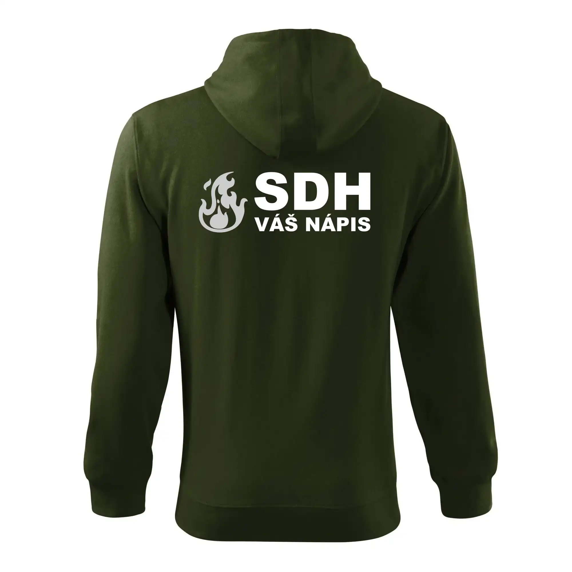 SDH REFLEXNÍ nápis (oheň, firesport, název sboru - vlastní nápis)
