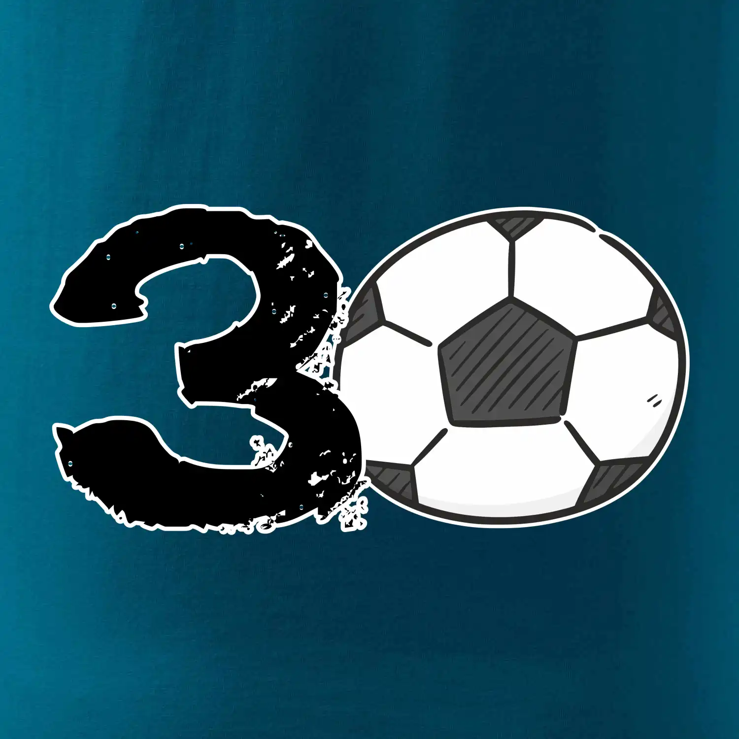 Fotbal kulaté narozeniny 30