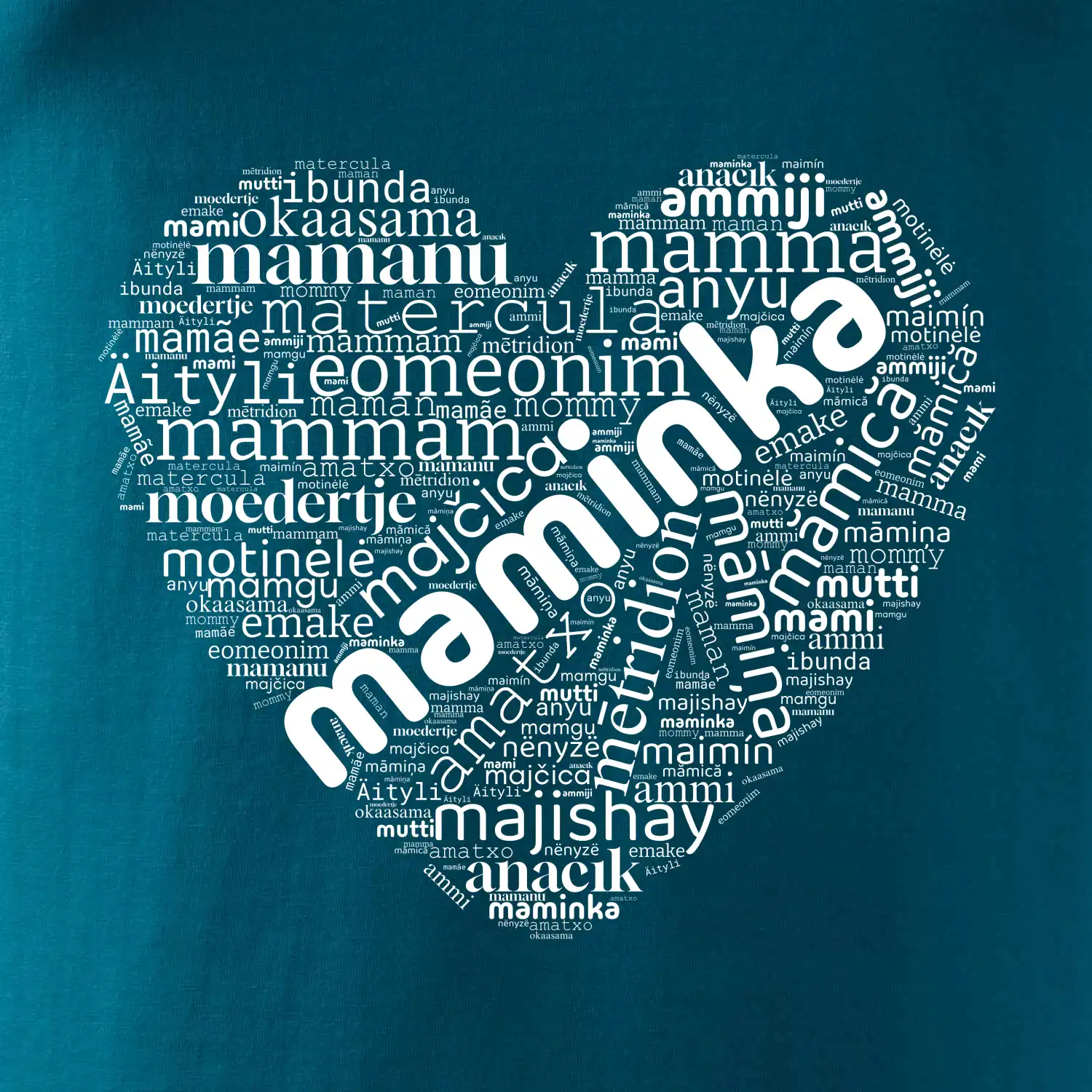 Srdce - Maminka tisíc slov