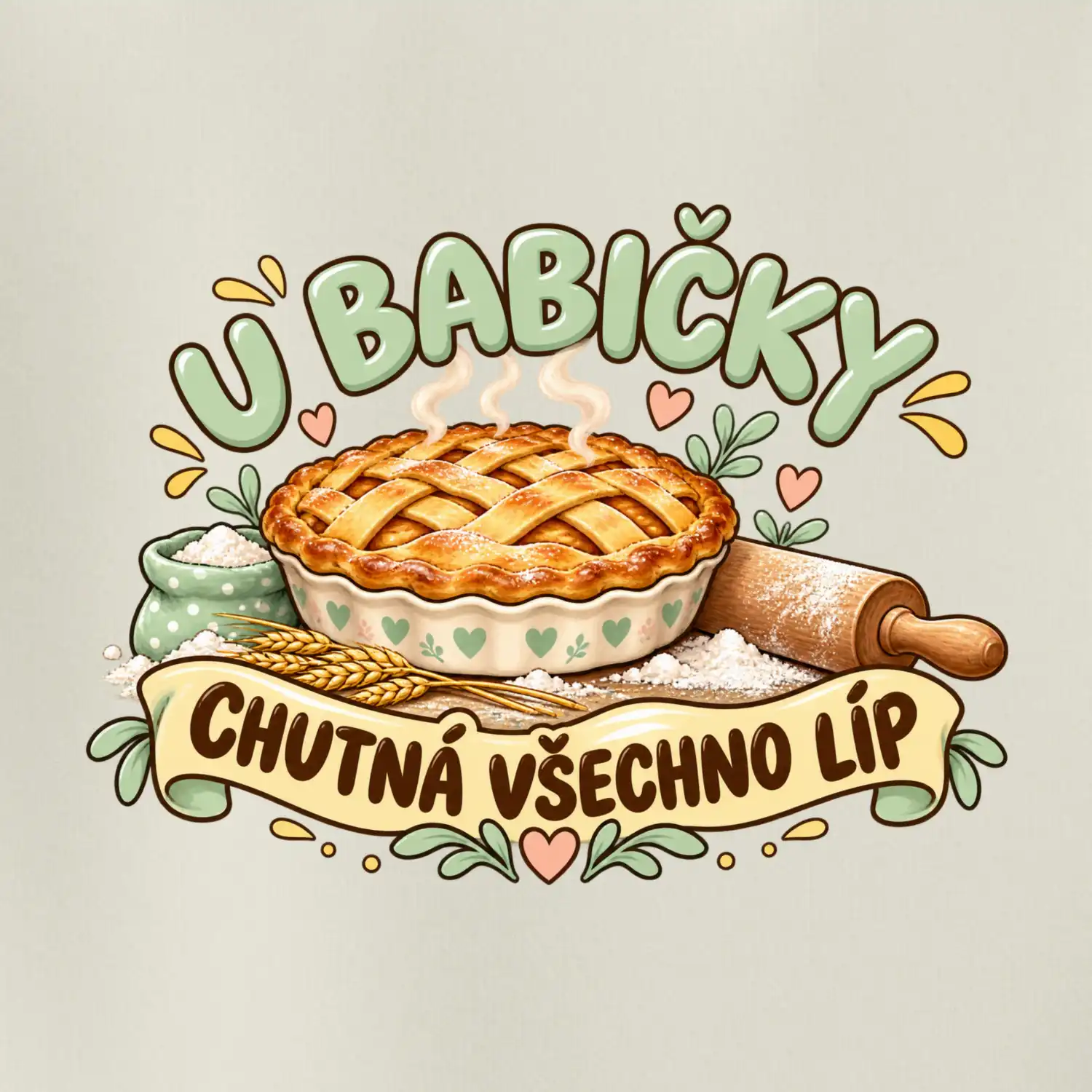 U babičky chutná všechno líp domácí koláč