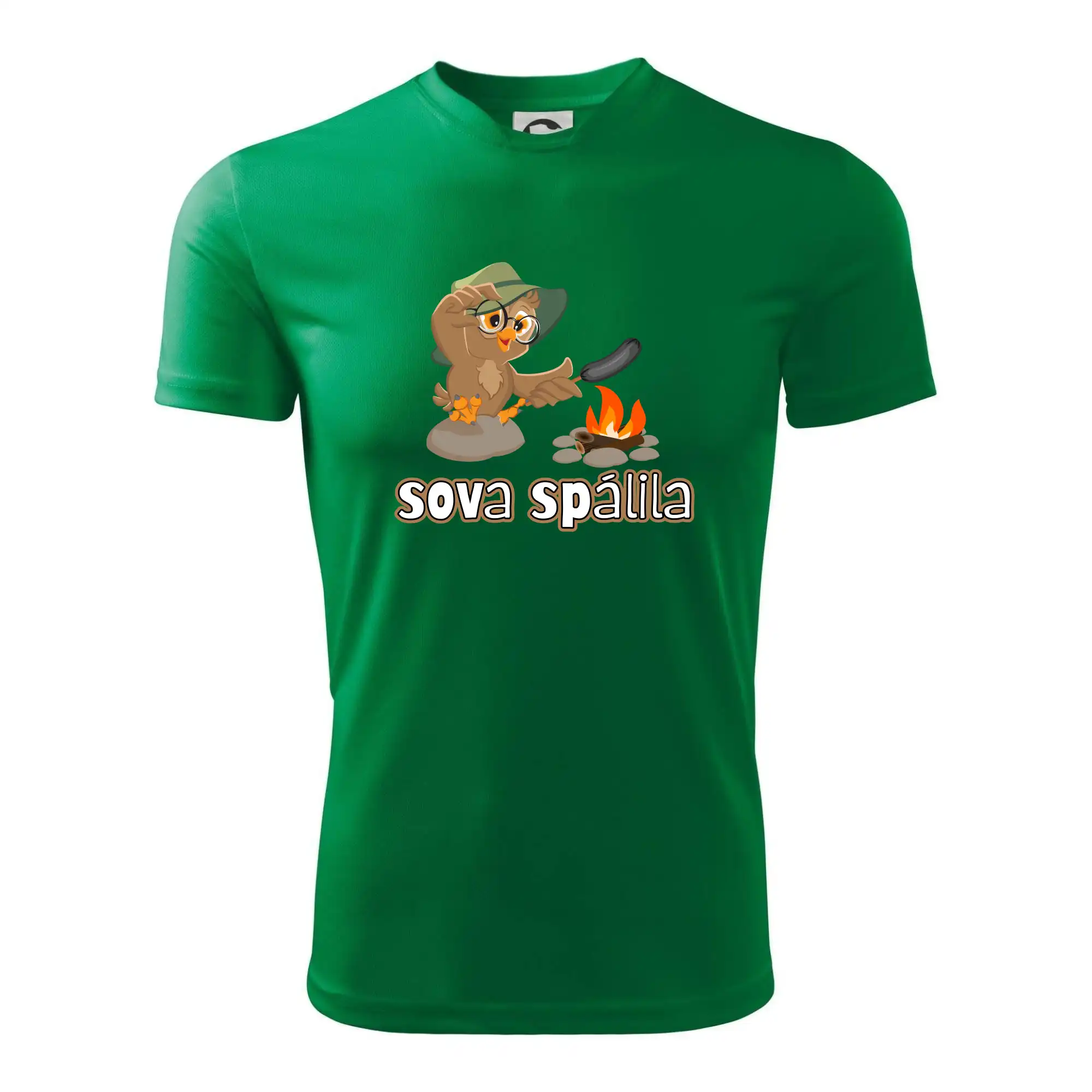 Sova spálila