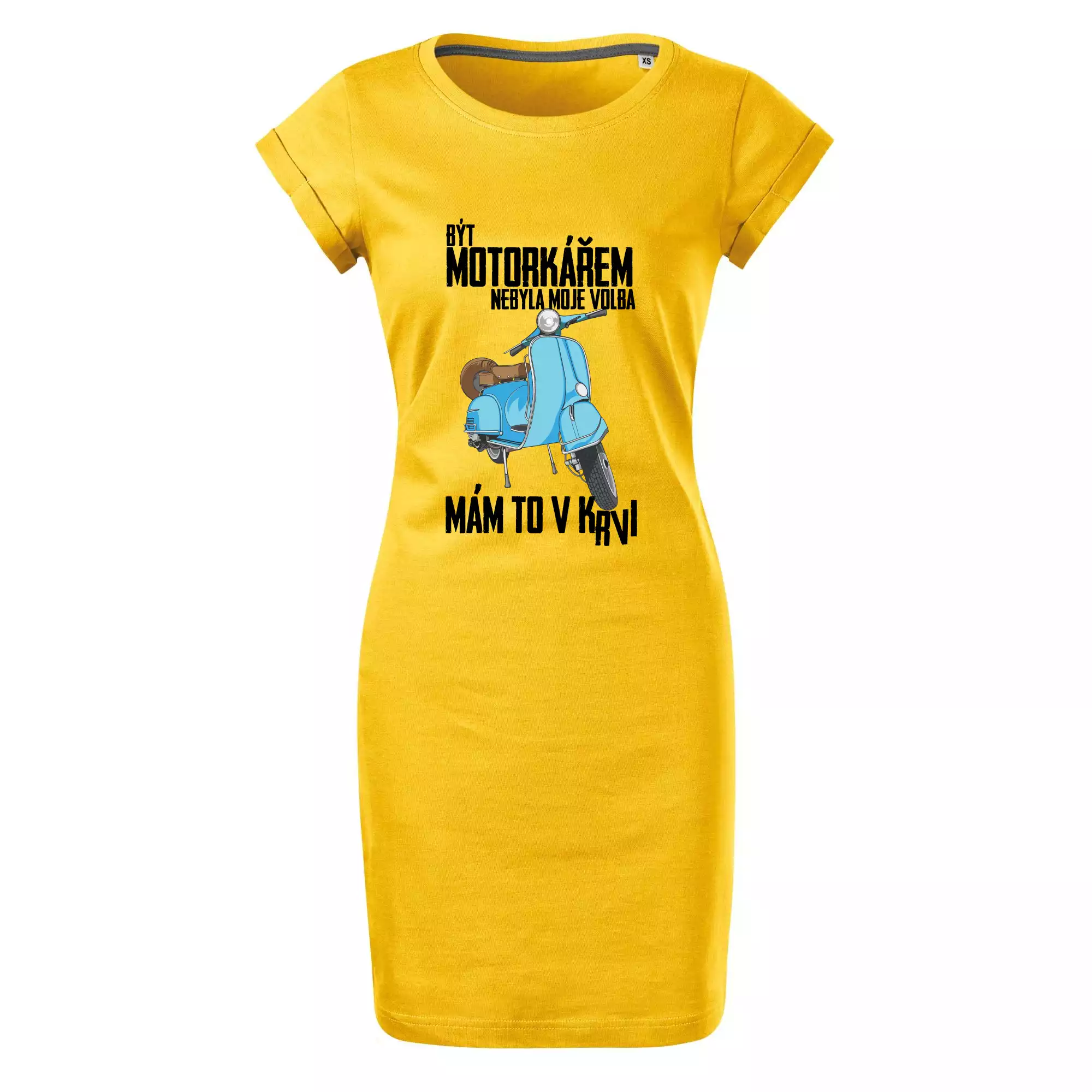 Být motorkářem nebyla moje volba skútr