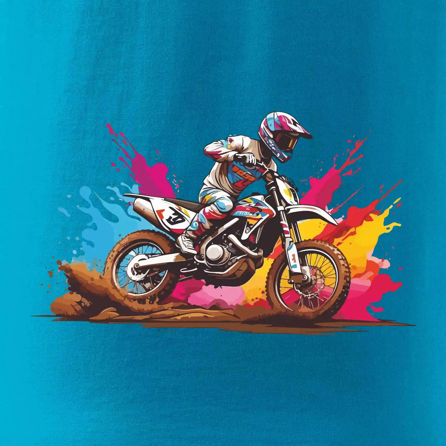 Cross motorka splash