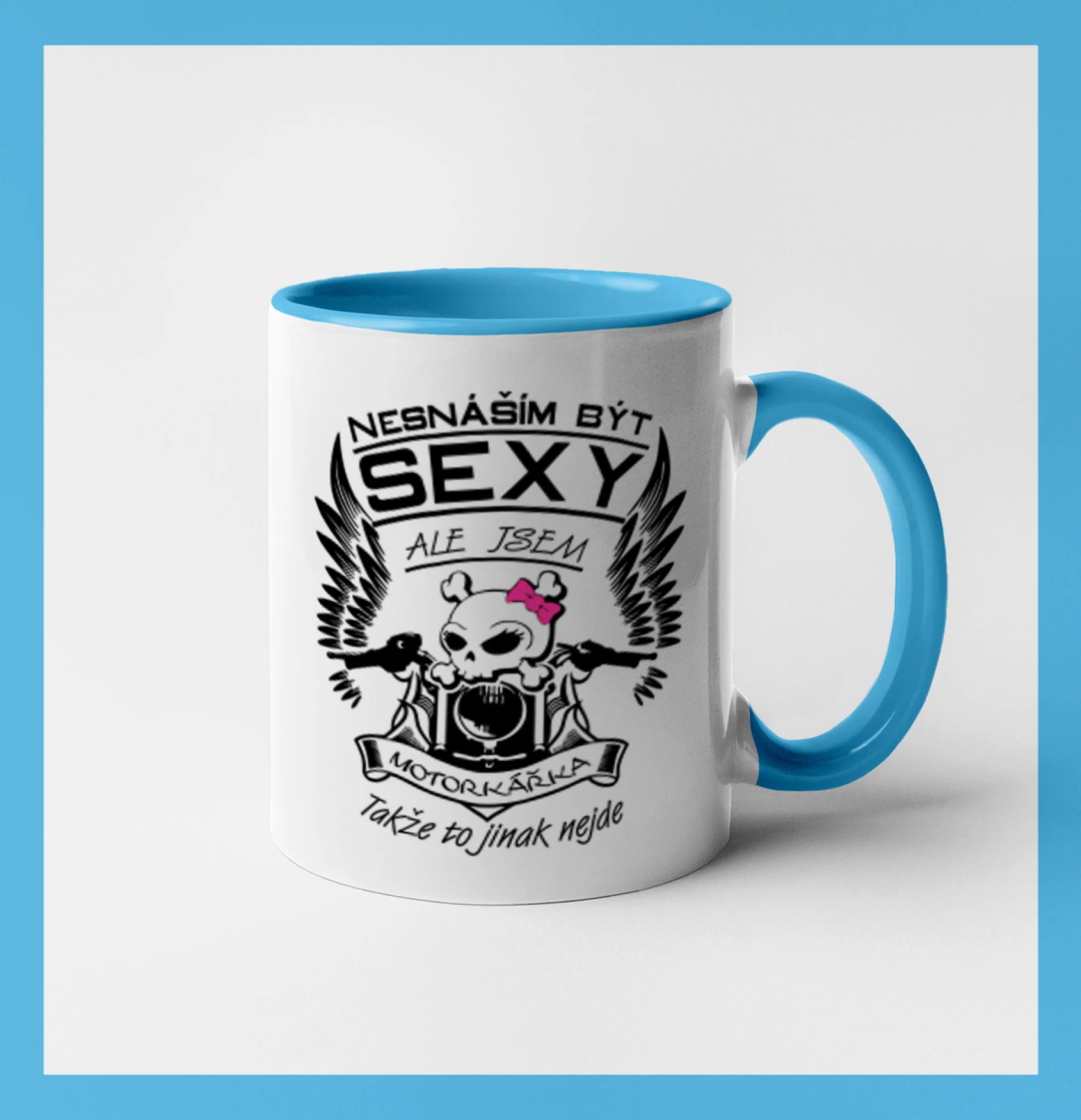 Nesnáším být sexy - motorkářka