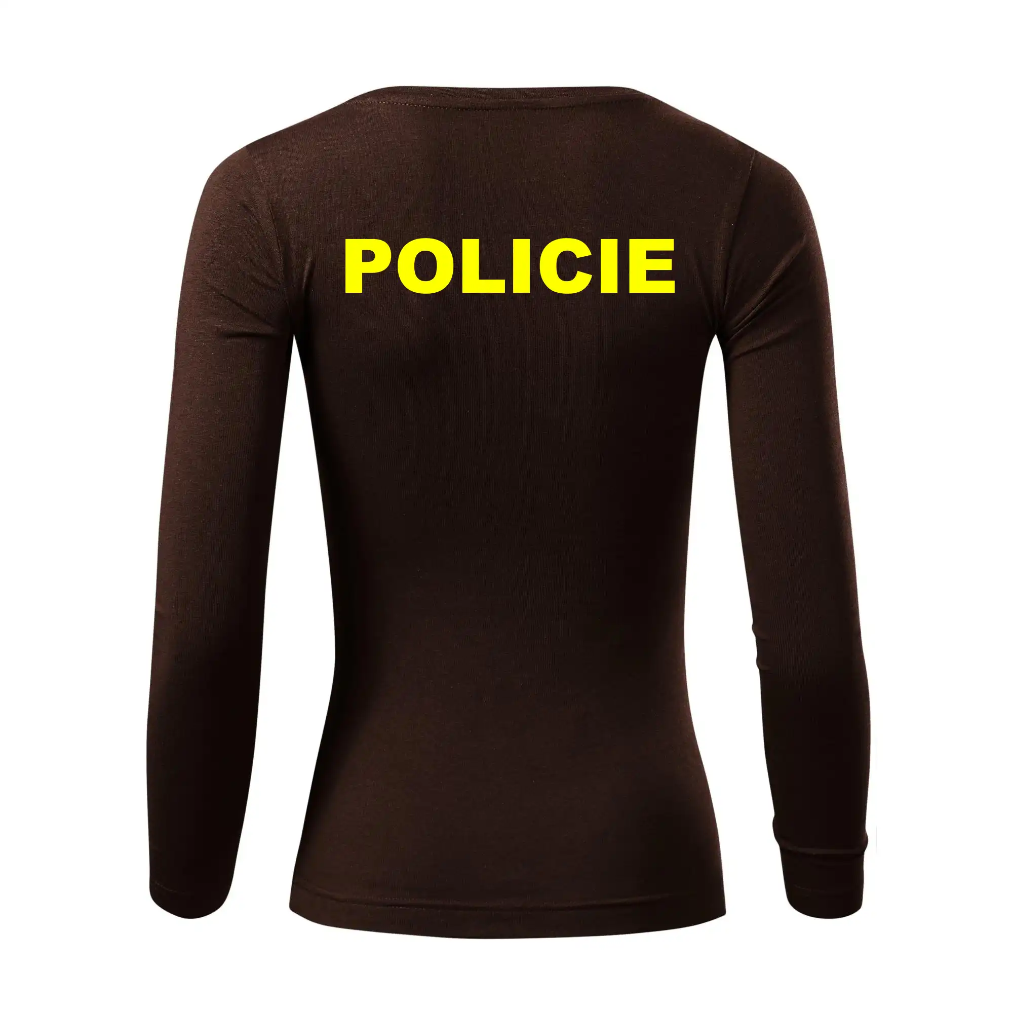 Policie Nápis žlutý