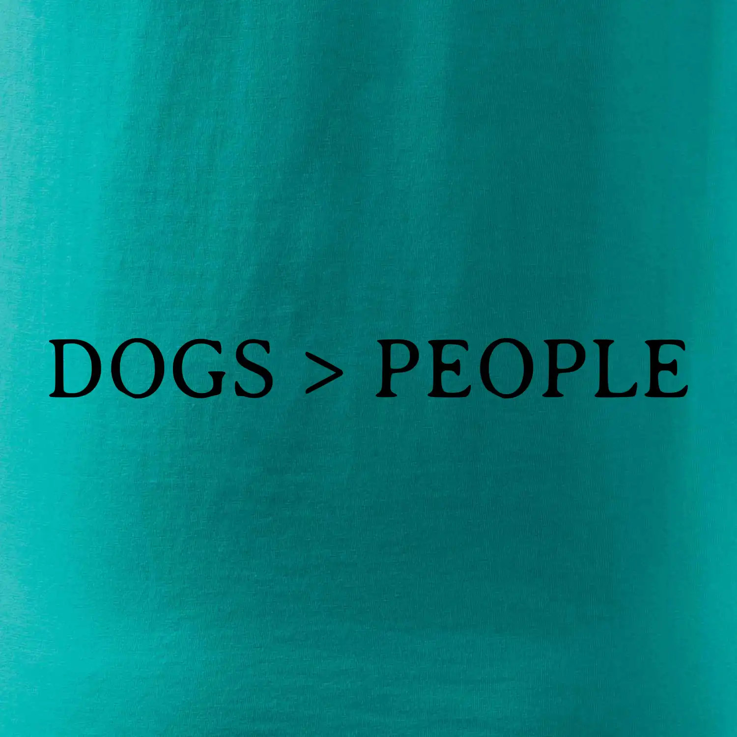 Dogs > People