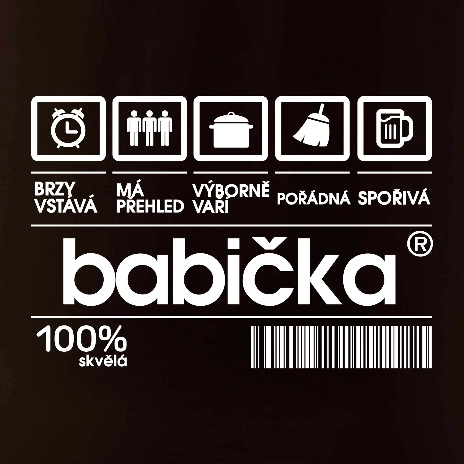 Čárový kód babička