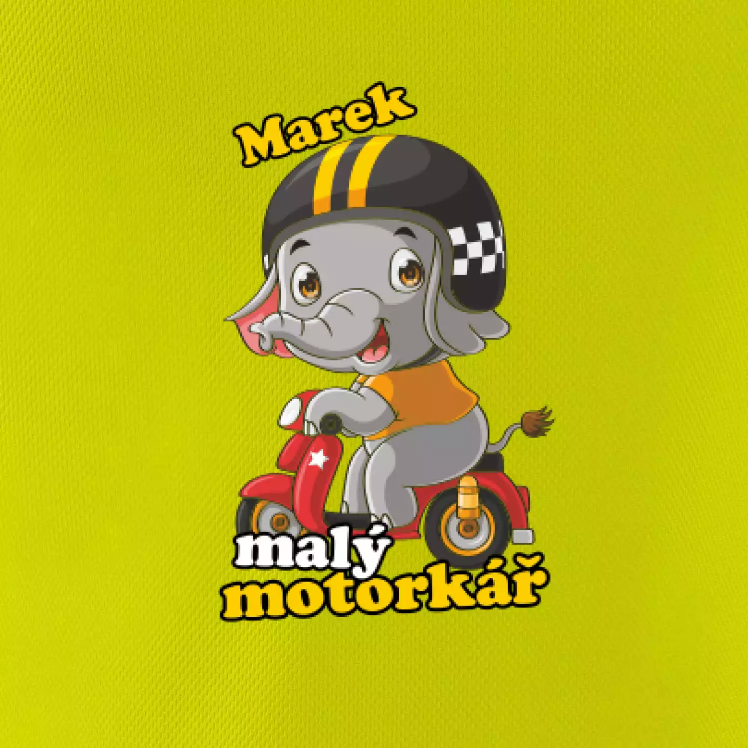 Malý motorkář - vlastní jméno