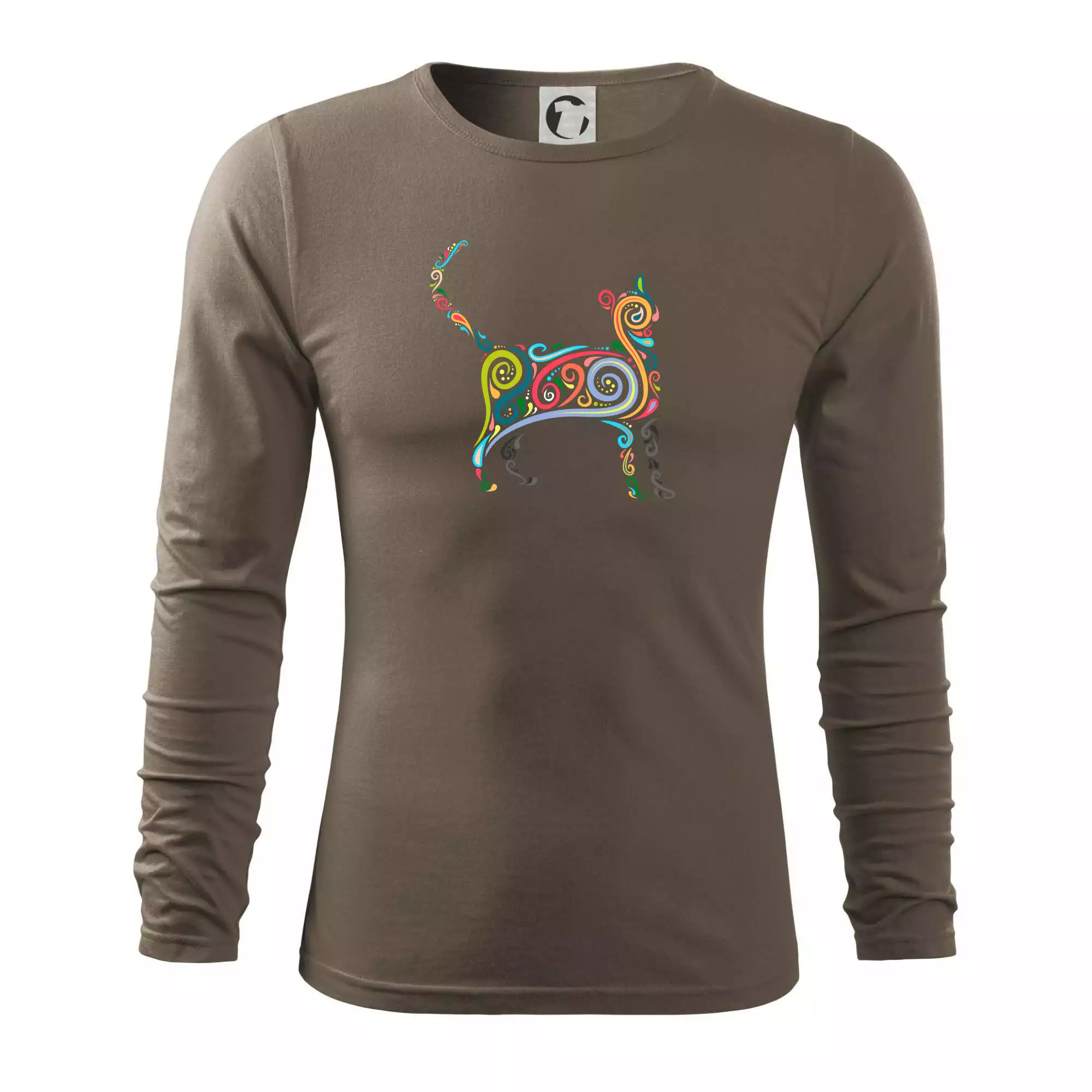 Kočka barevné křivky