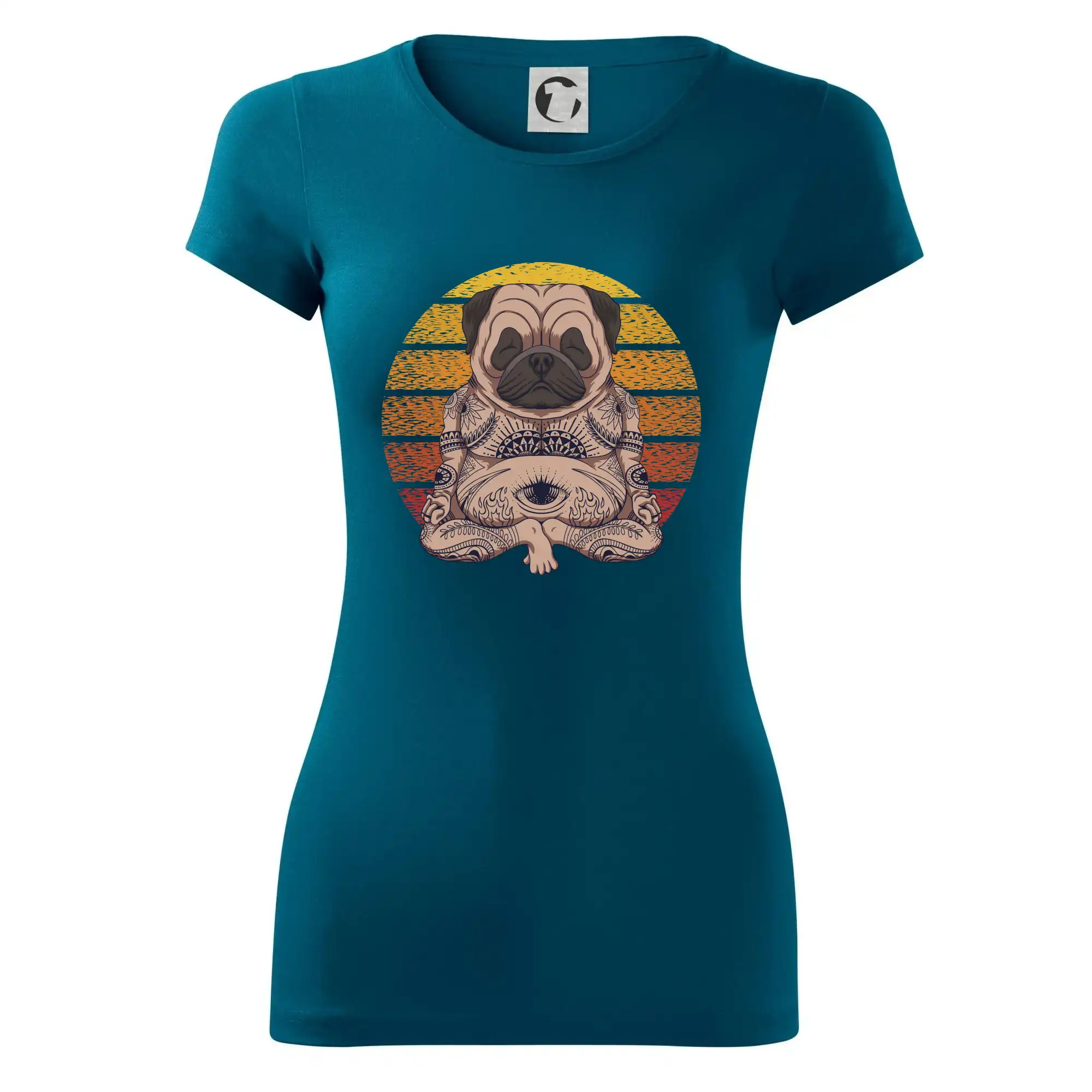 Yoga meditace - pug
