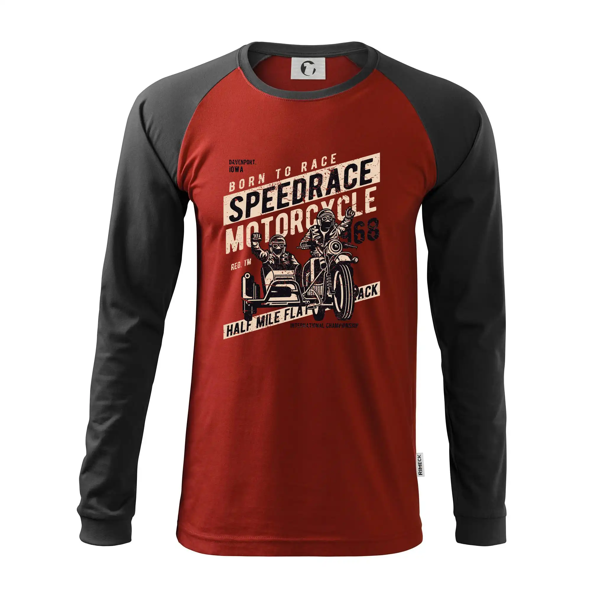 Speedrace motrcycle half mile