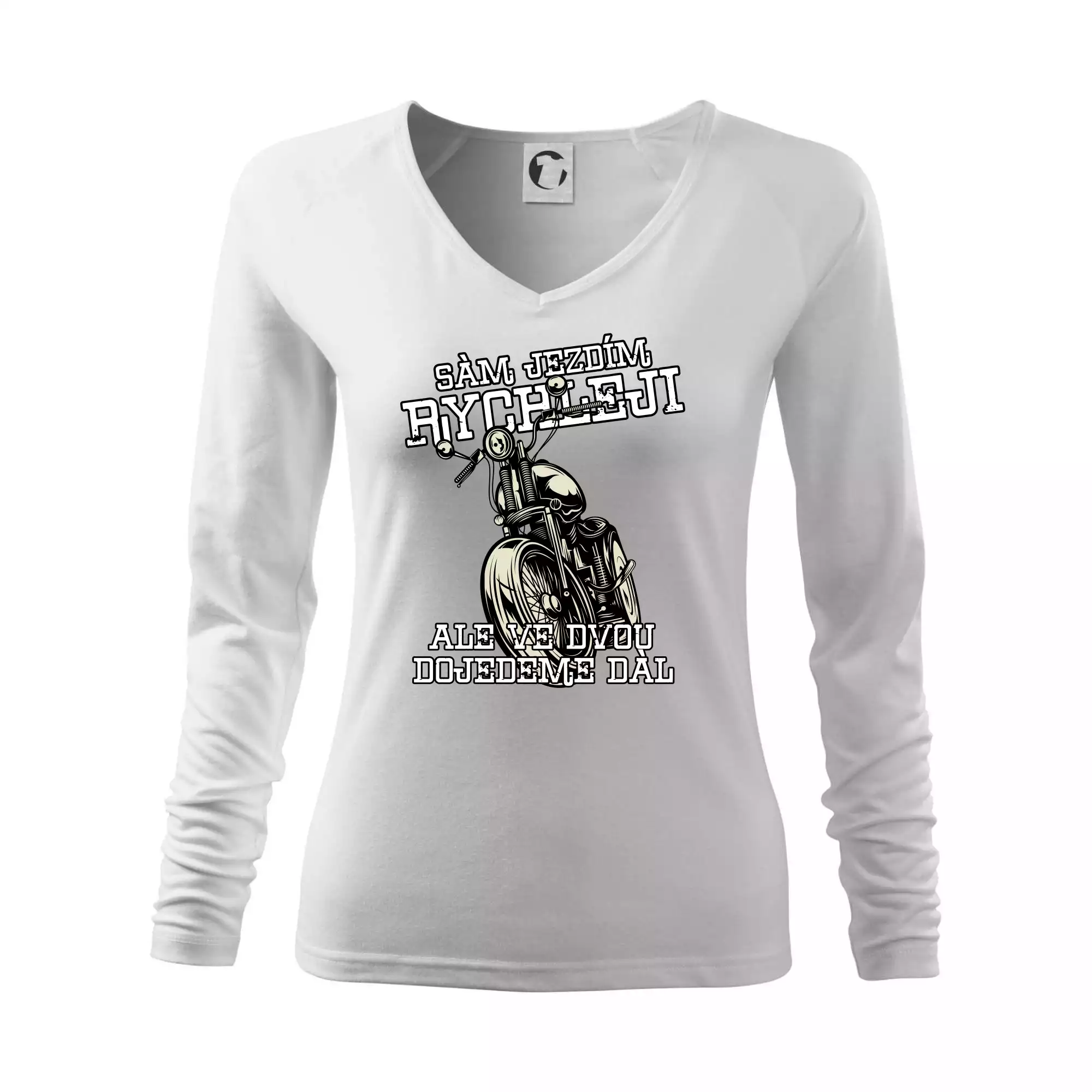 Sám jezdím rychleji, ale ve dvou dojedeme dál