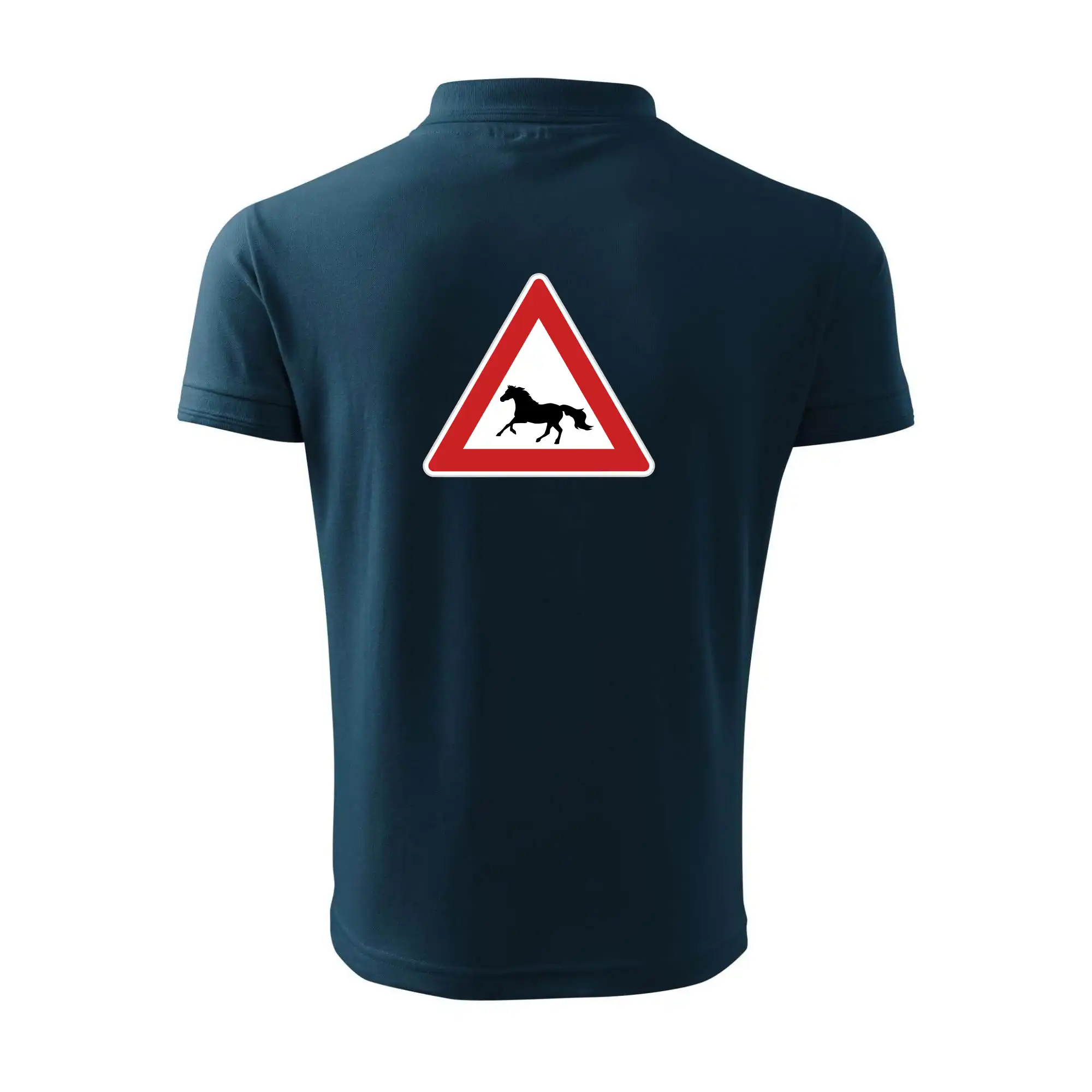 Dopravní značka - Pozor kůň běžící