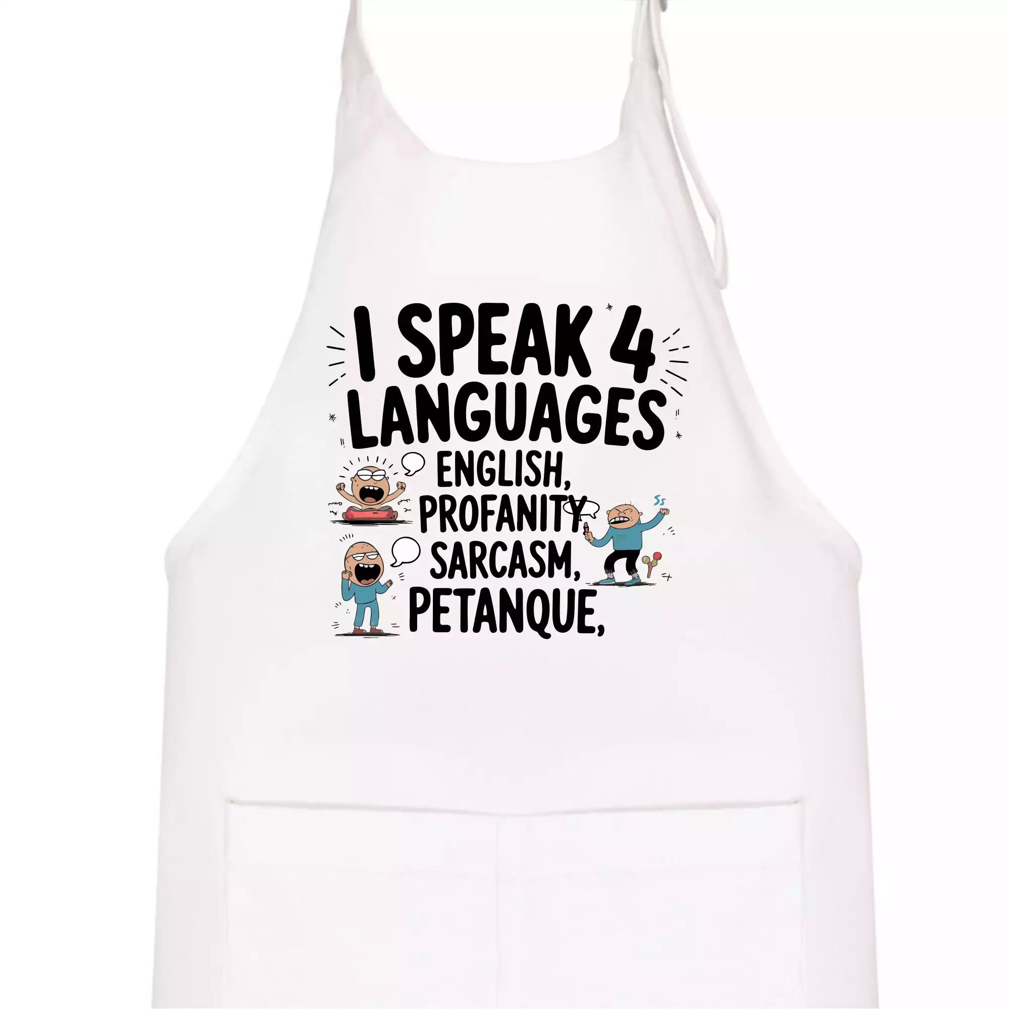 I speak 4 language - Petanque