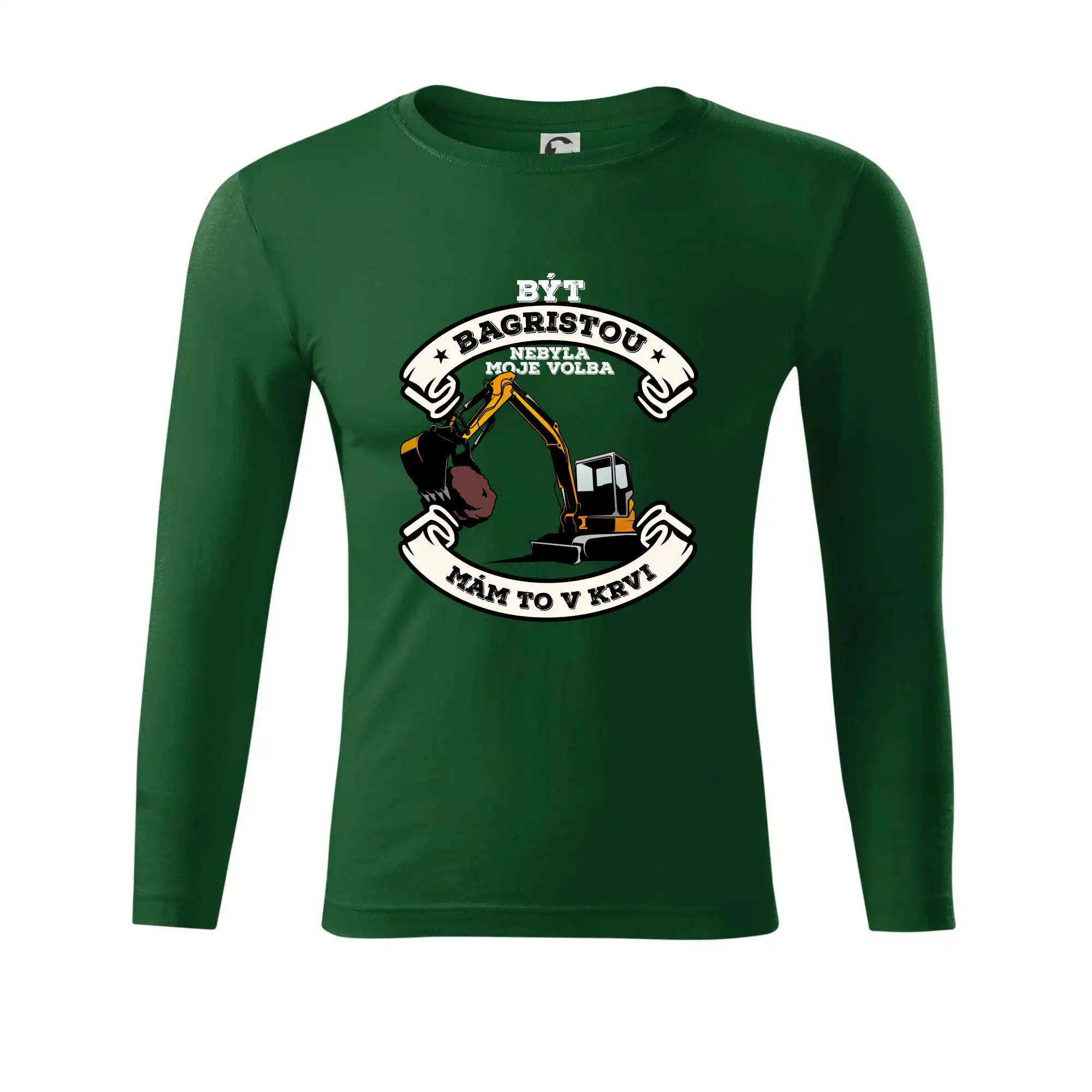 Bagr - být bagristou nebyla moje volba