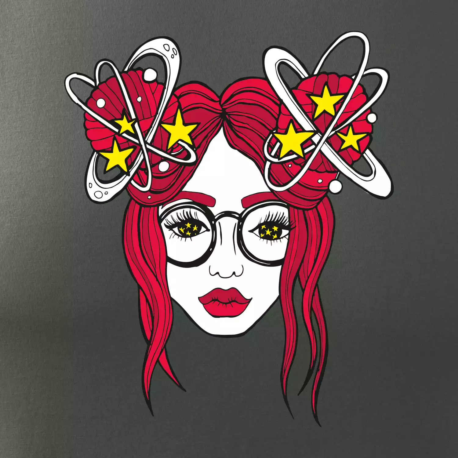 Magická červenovláska (Pecka design)