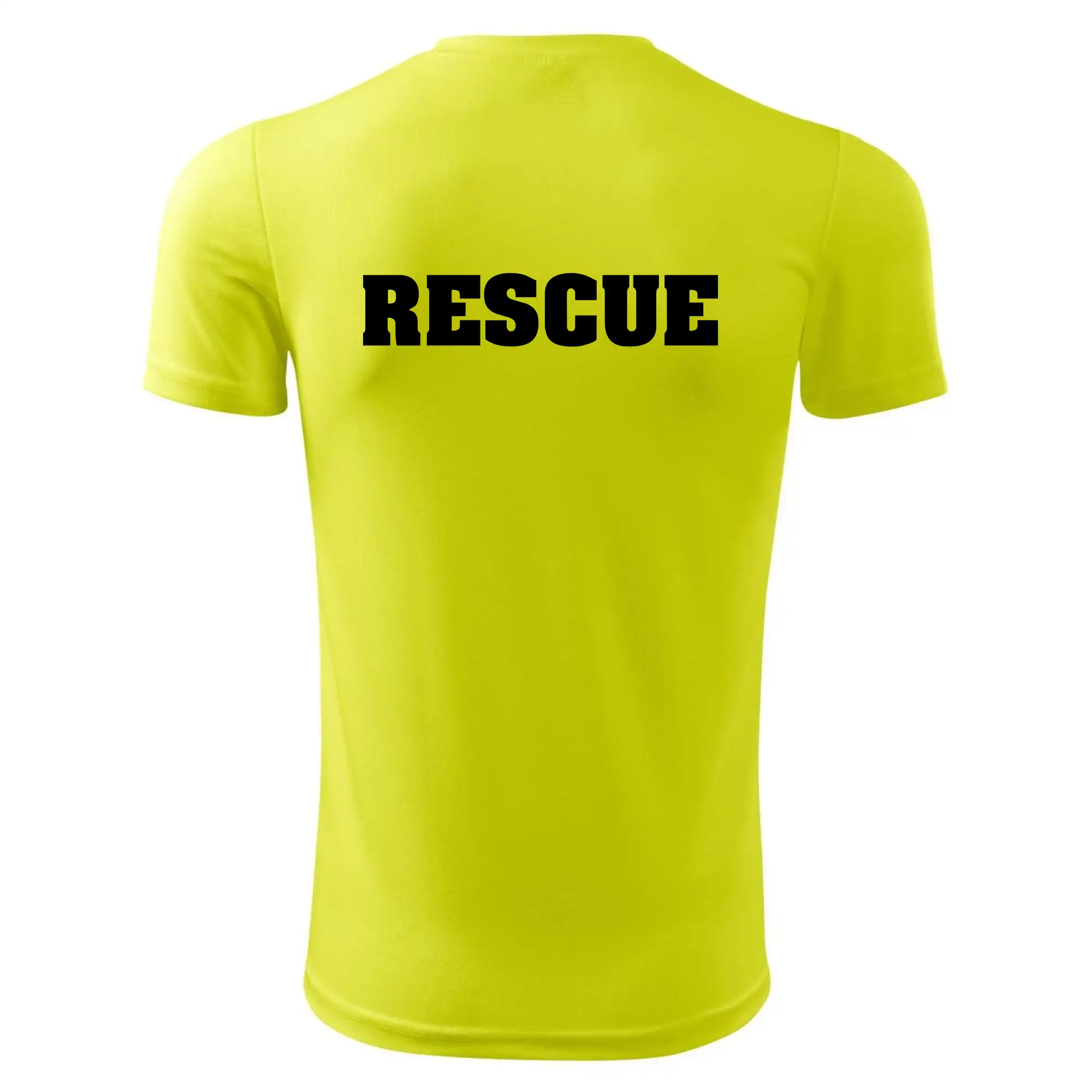 Rescue - Hvězda na prsu +  nápis na zádech