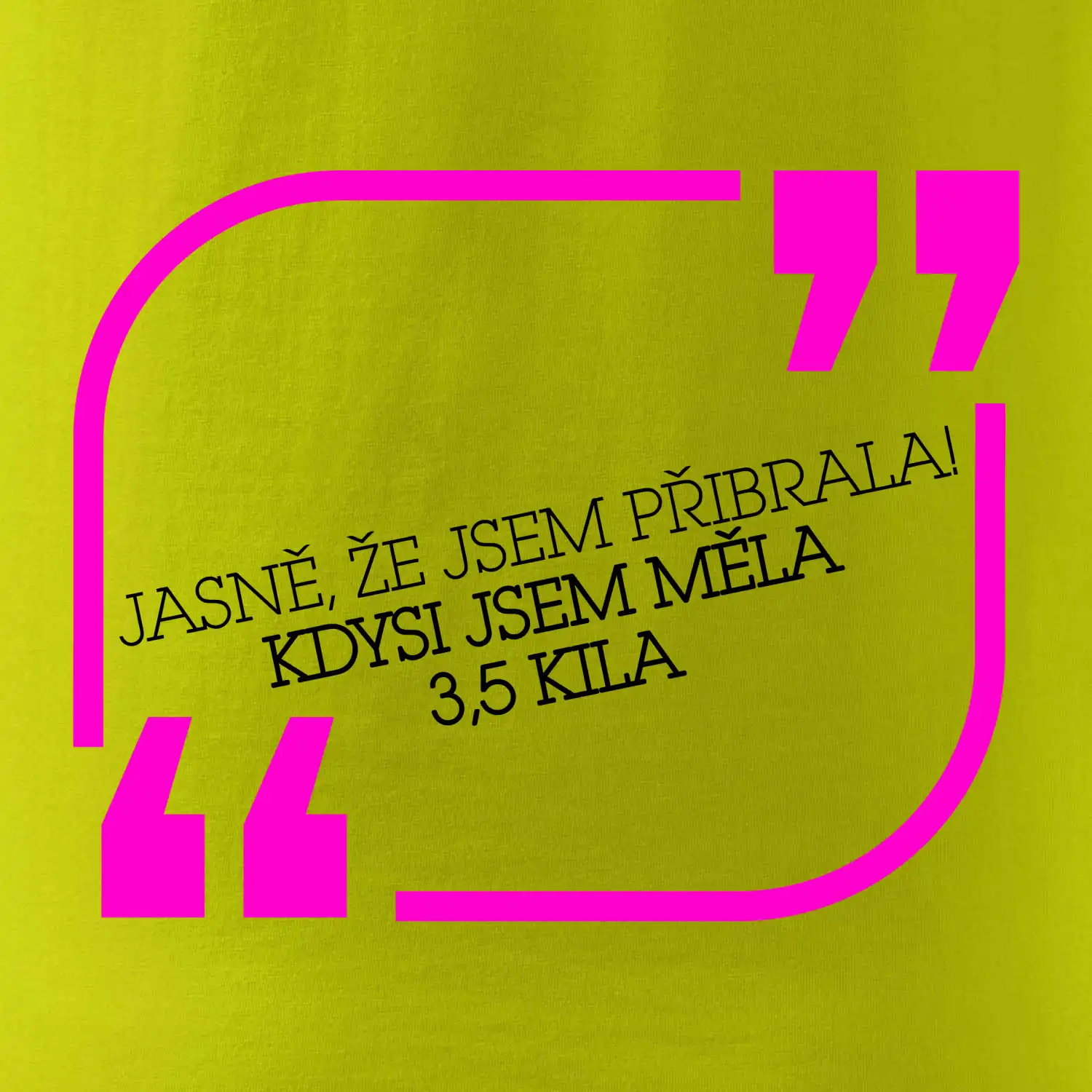 Jasně, že jsem přibrala
