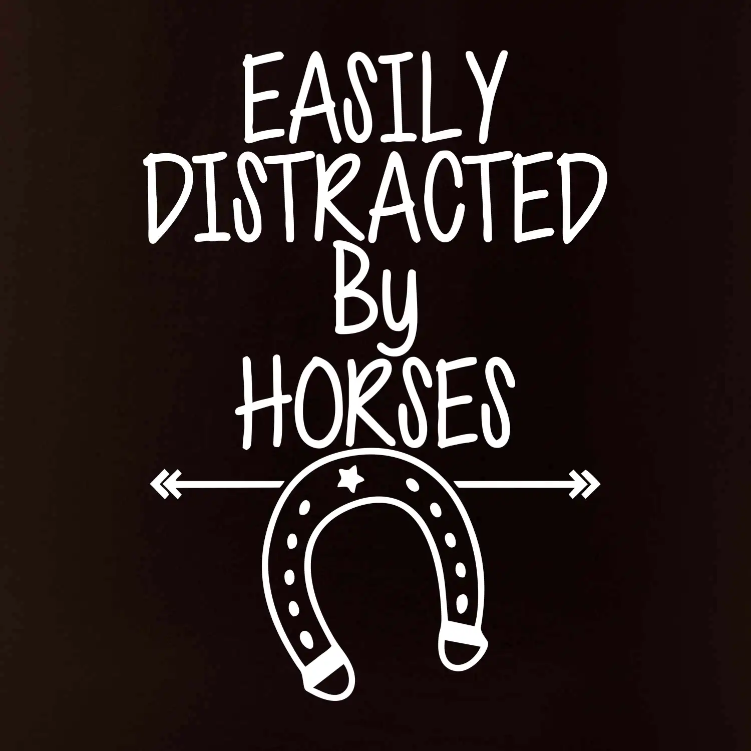 Easily Distracted by Horse