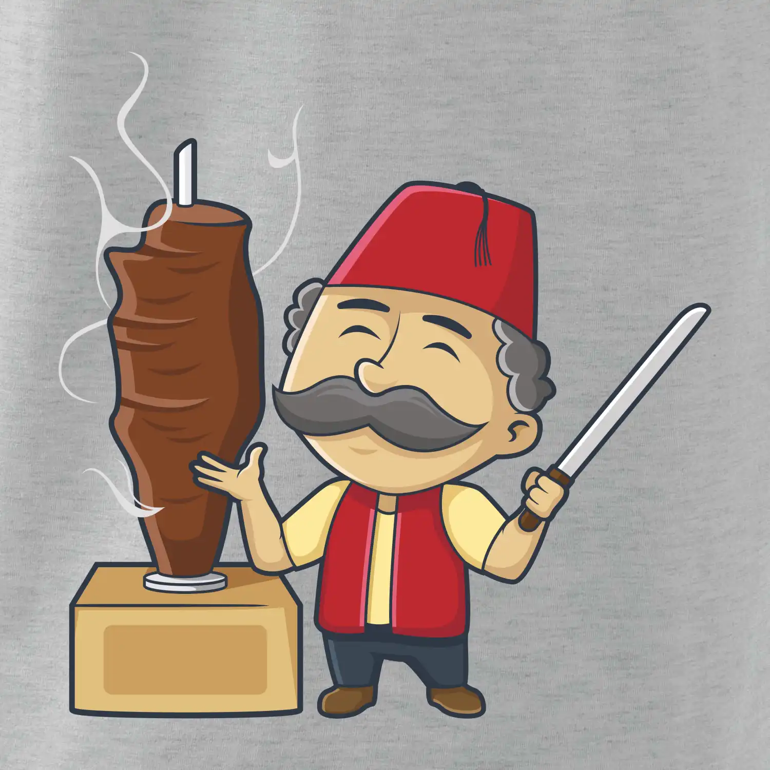 Kebab kuchař