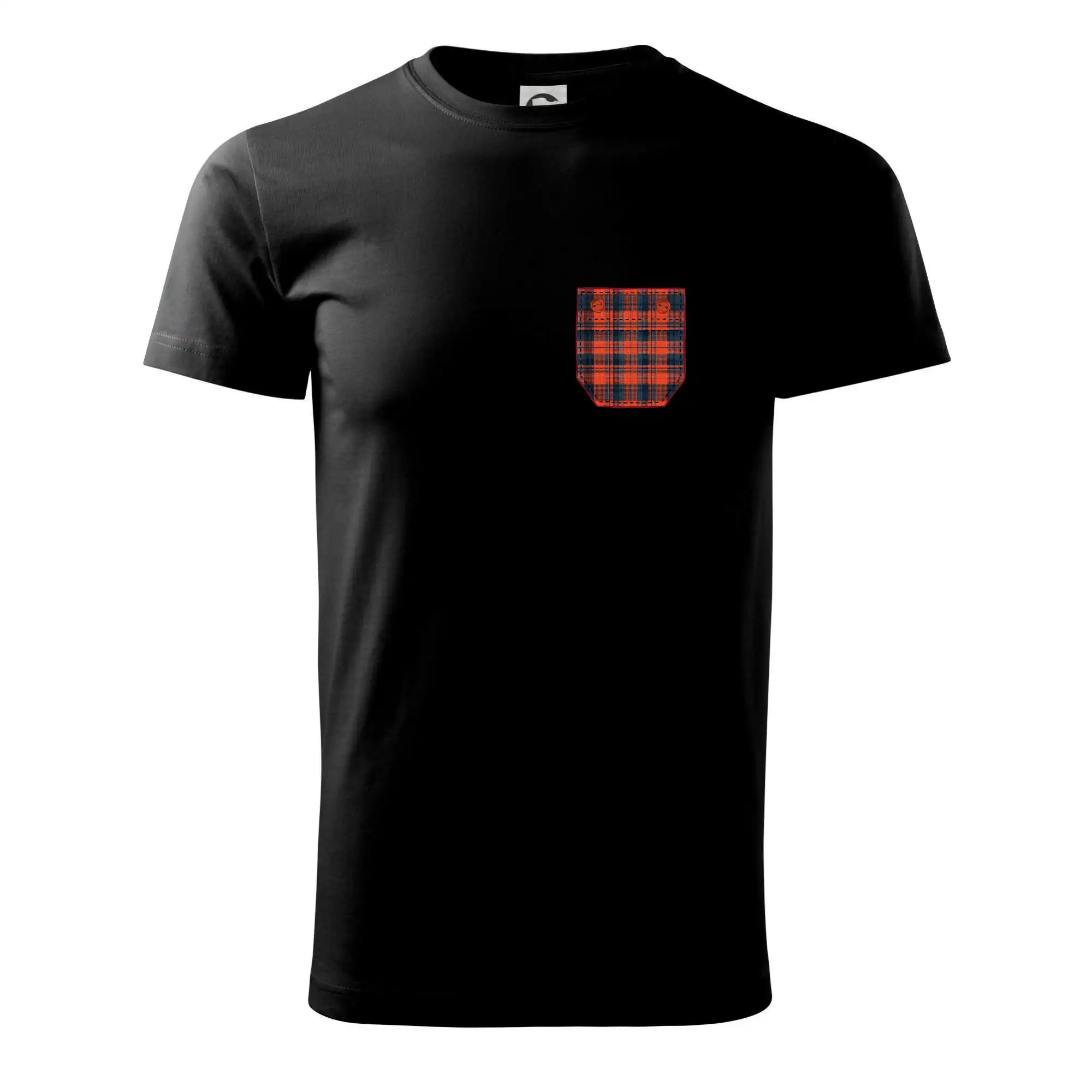 Flanelové triko červené