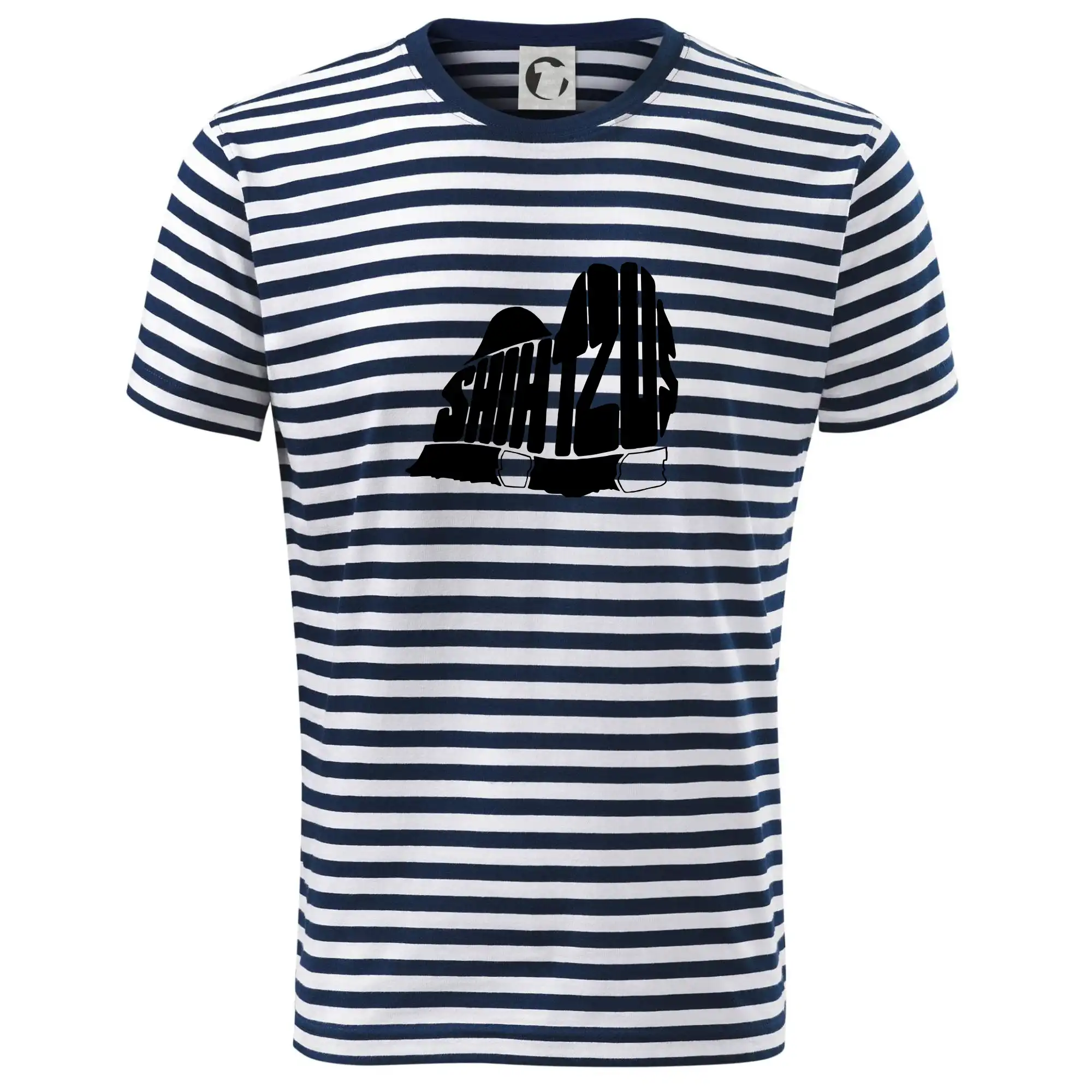 Shih-tzu - nápis v těle