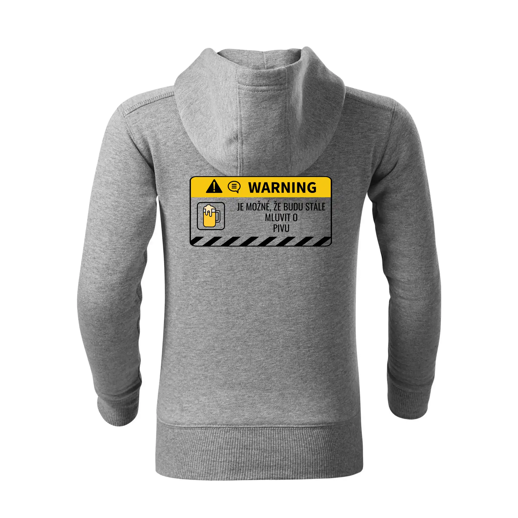 Warning mluvení - pivo