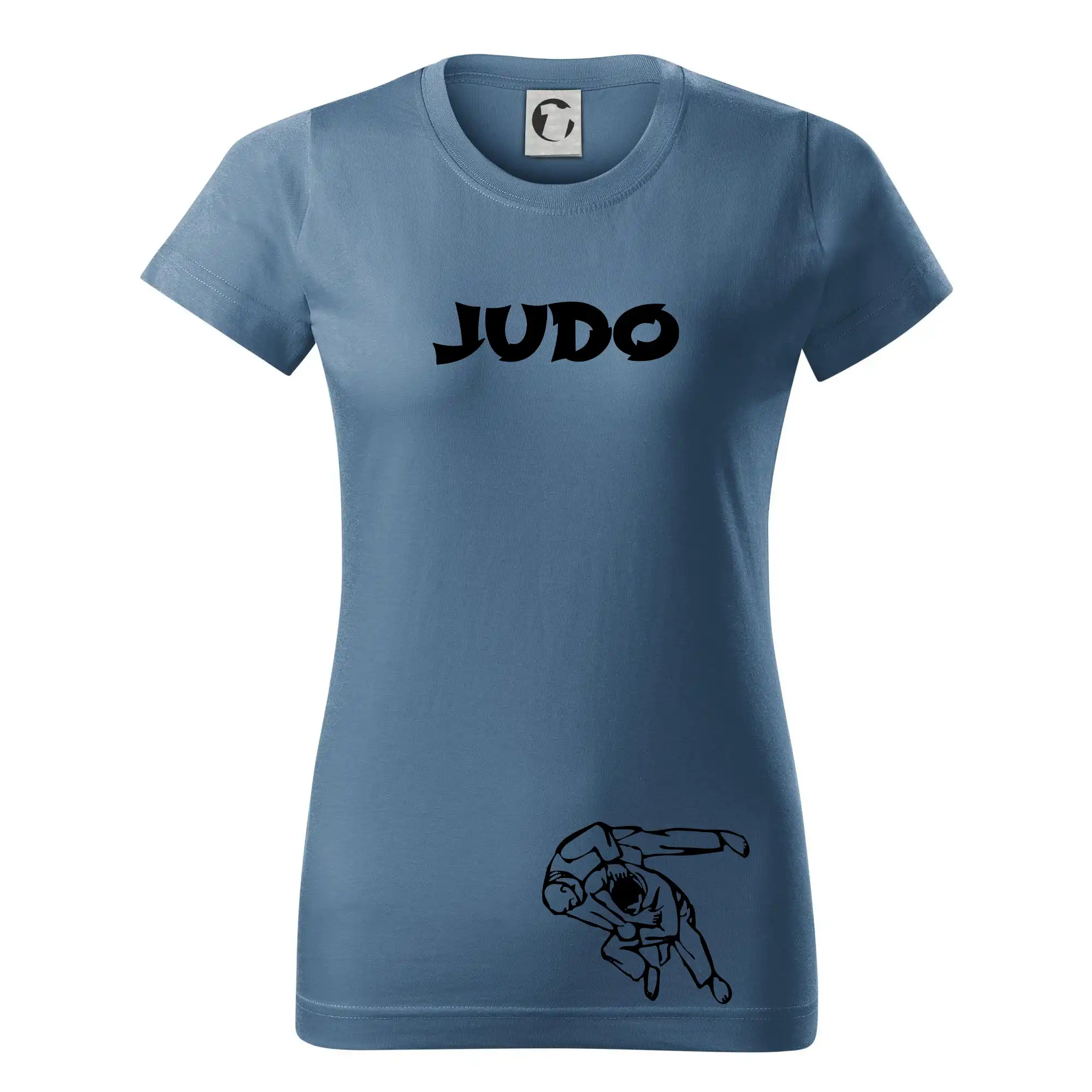 Judo nápis + postavy