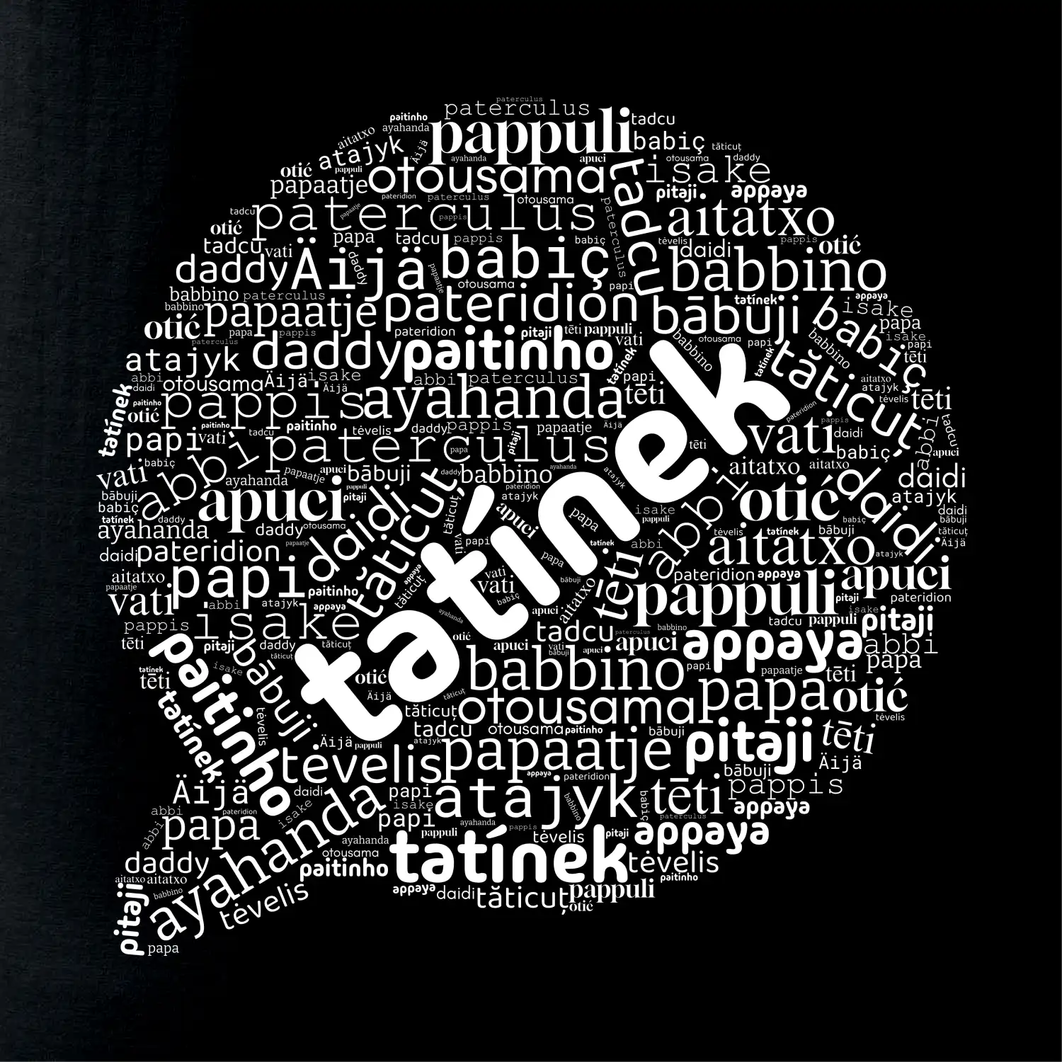 Tatínek - tisíc slov