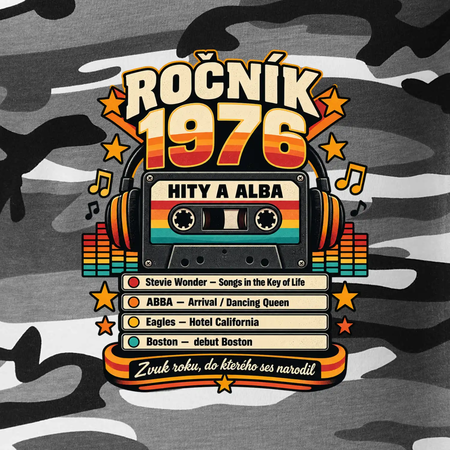Ročník 1976 hity a alba