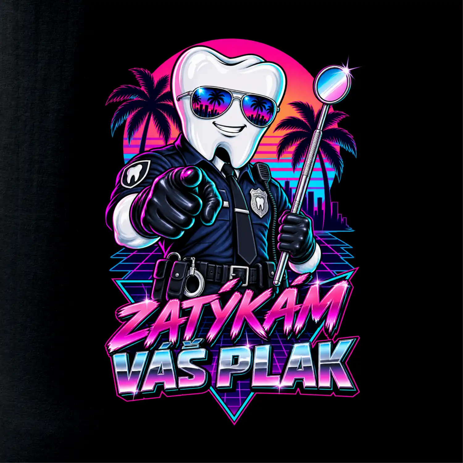 Zatýkám váš plak