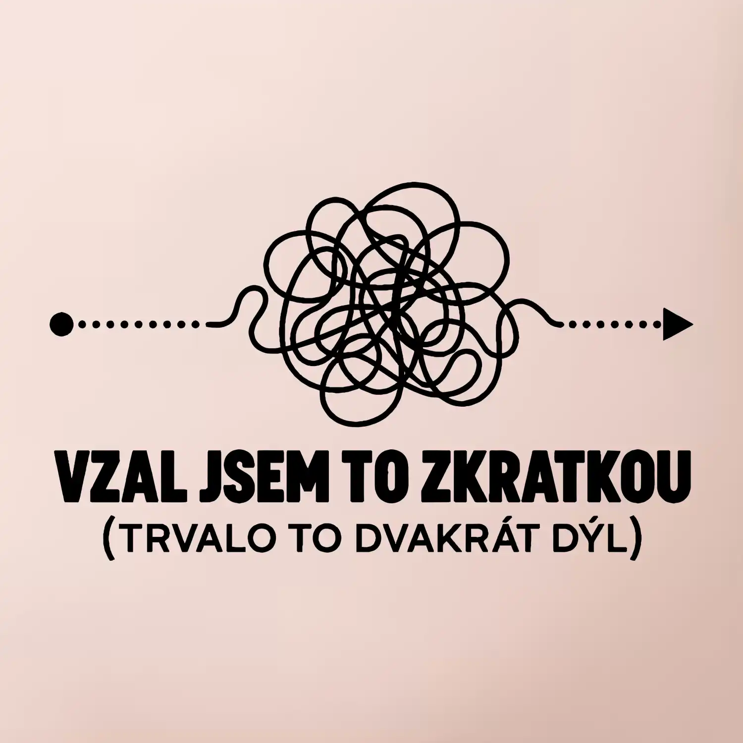 Vzal jsem to zkratkou