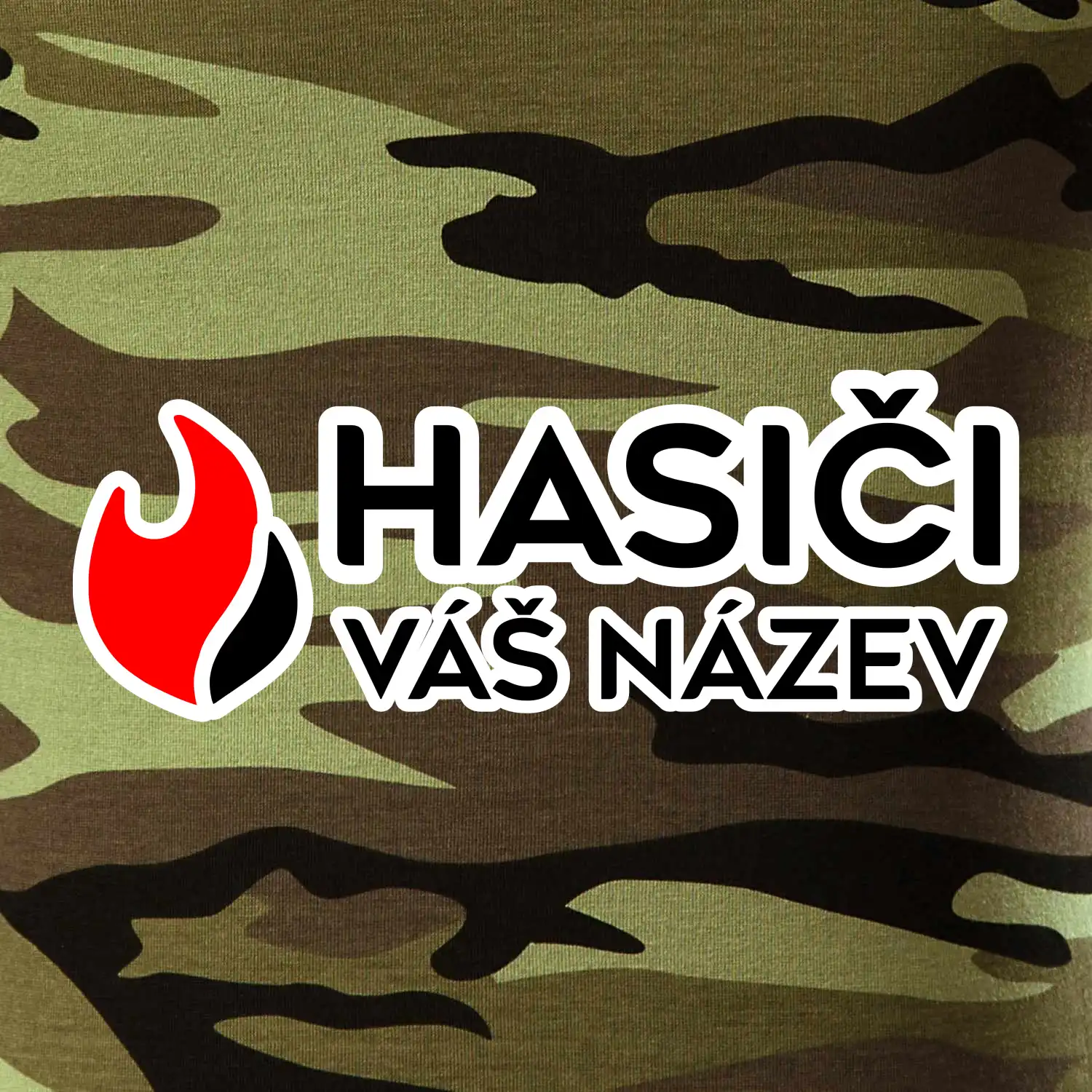 Hasiči půlený oheň - vlastní název