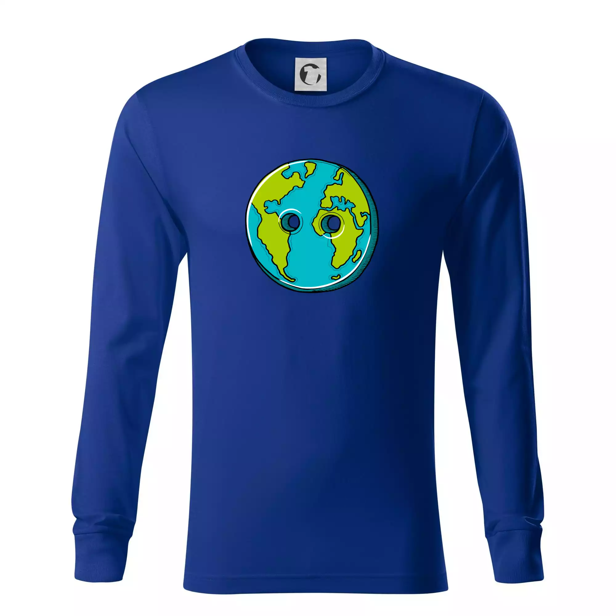 Planeta země knoflík (Pecka design)