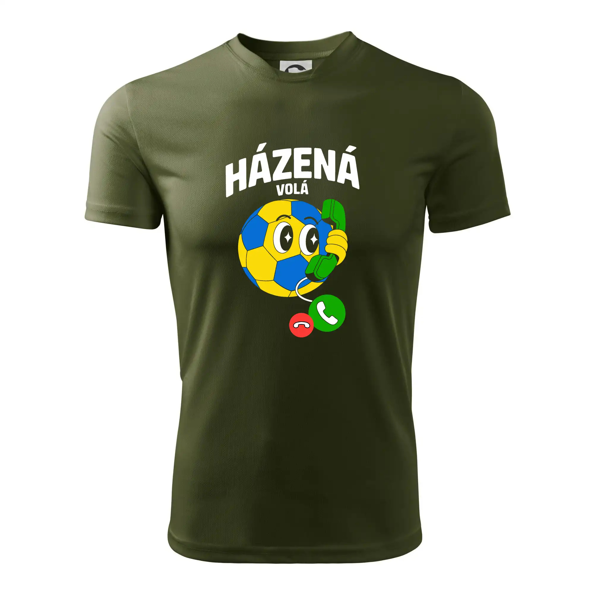 Karikatura házená volá