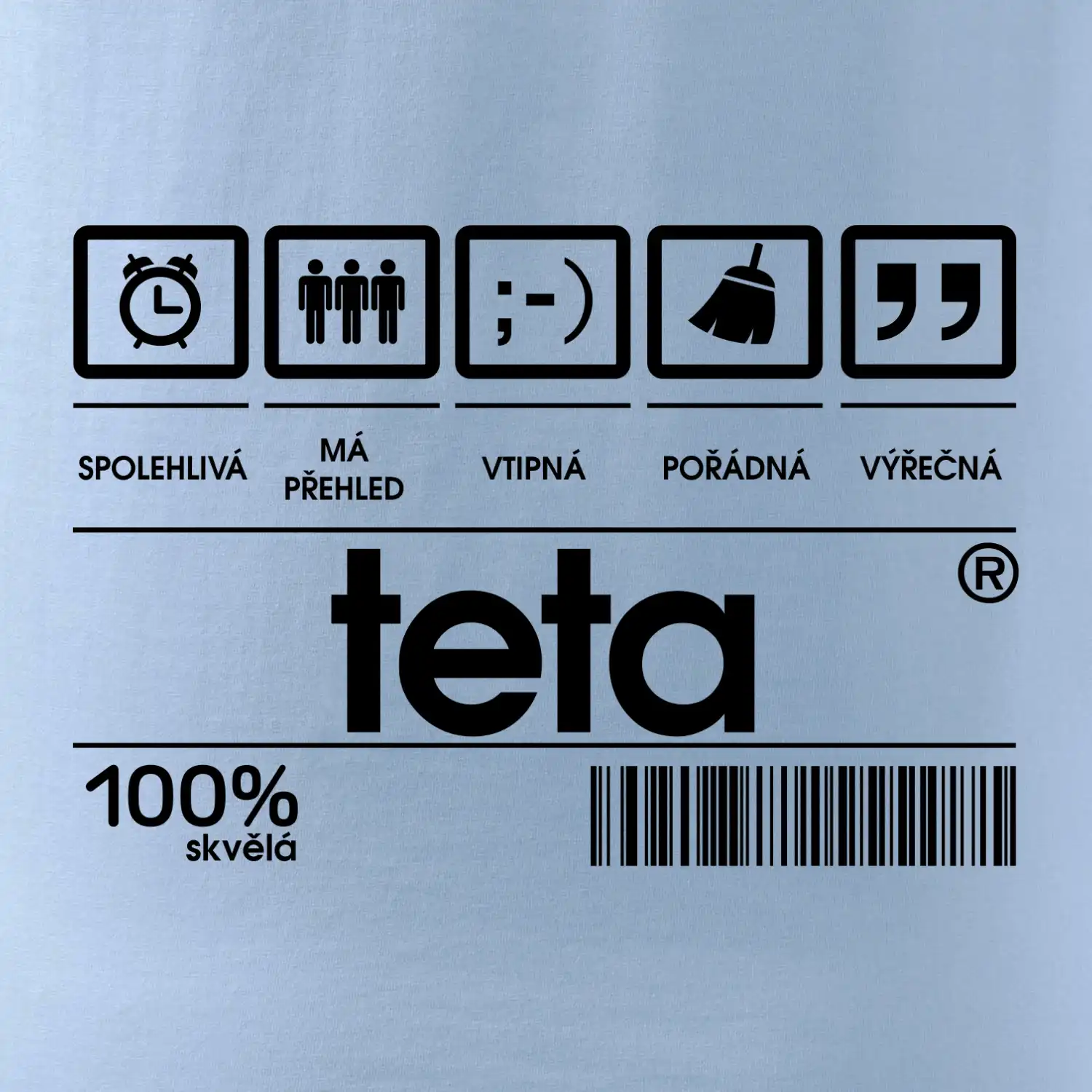 Čárový kód teta