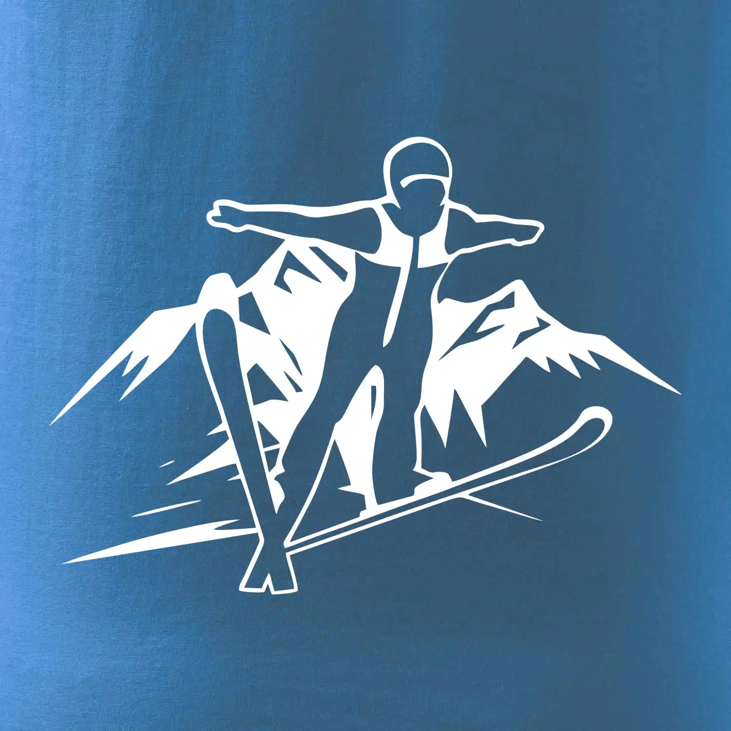 Letící skokan bílý