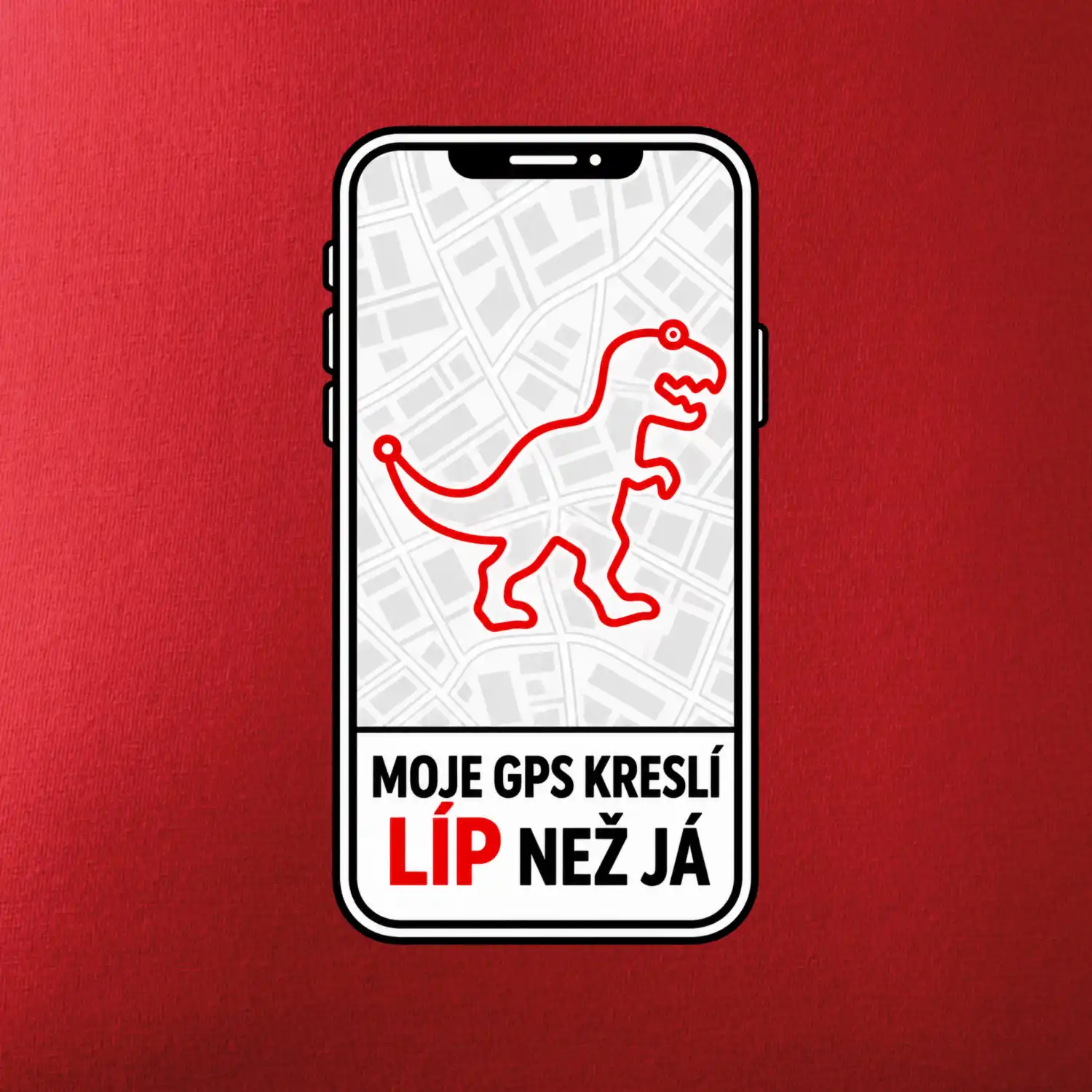 Moje běžecká gps kreslí líp než já