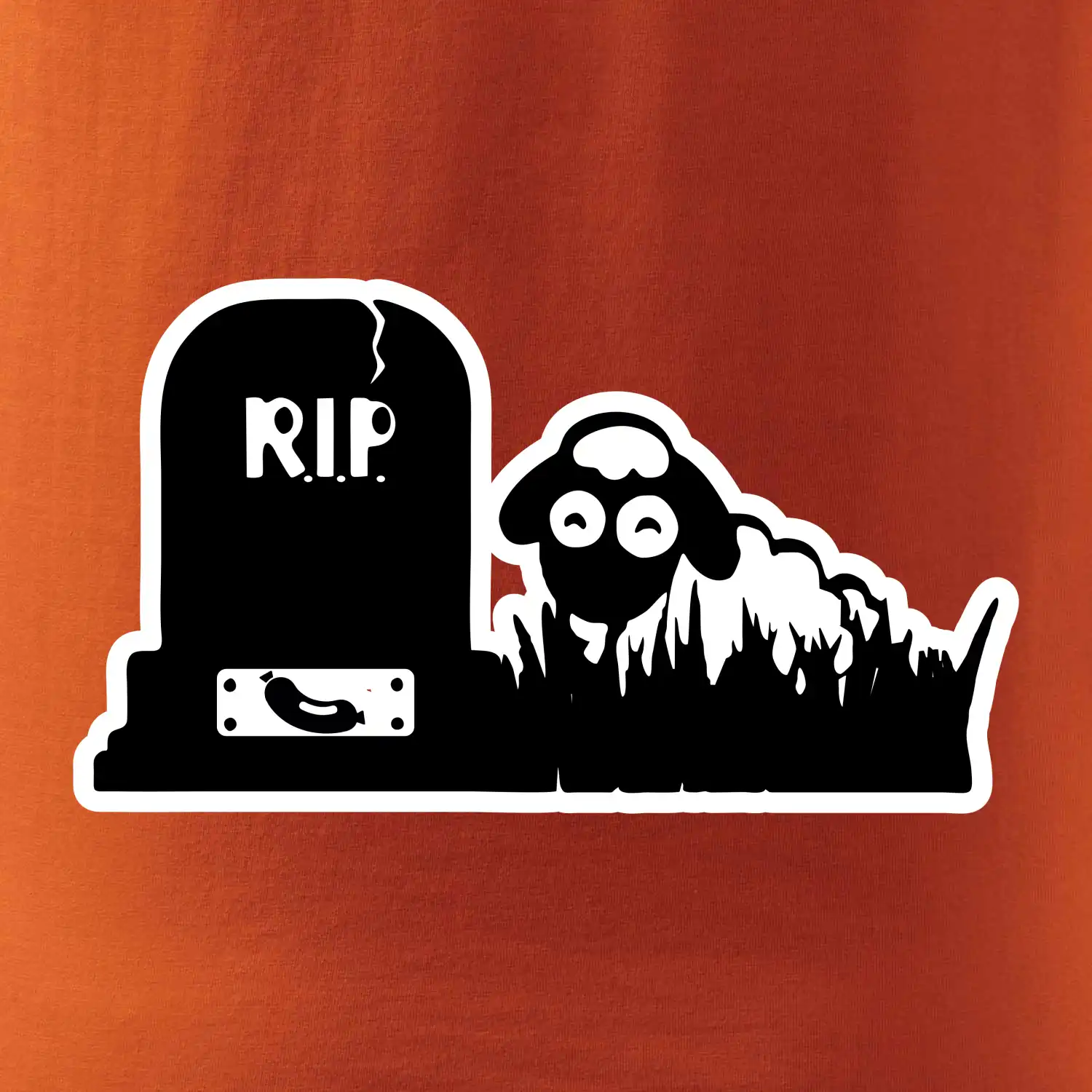 RIP - Náhrobek - Jitrnice - Ovečka